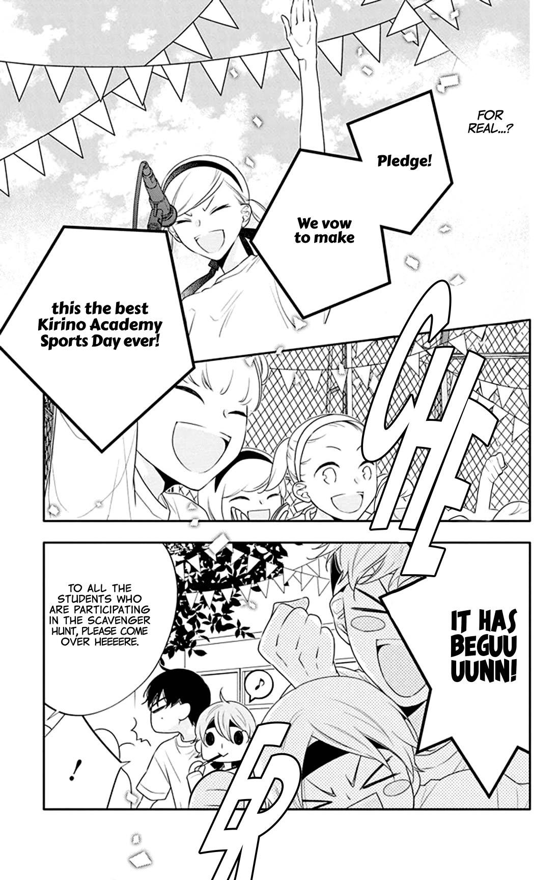 Koi ni Mudaguchi Chapter 31 page 17 - Chapter 31: Mistake and kiss.