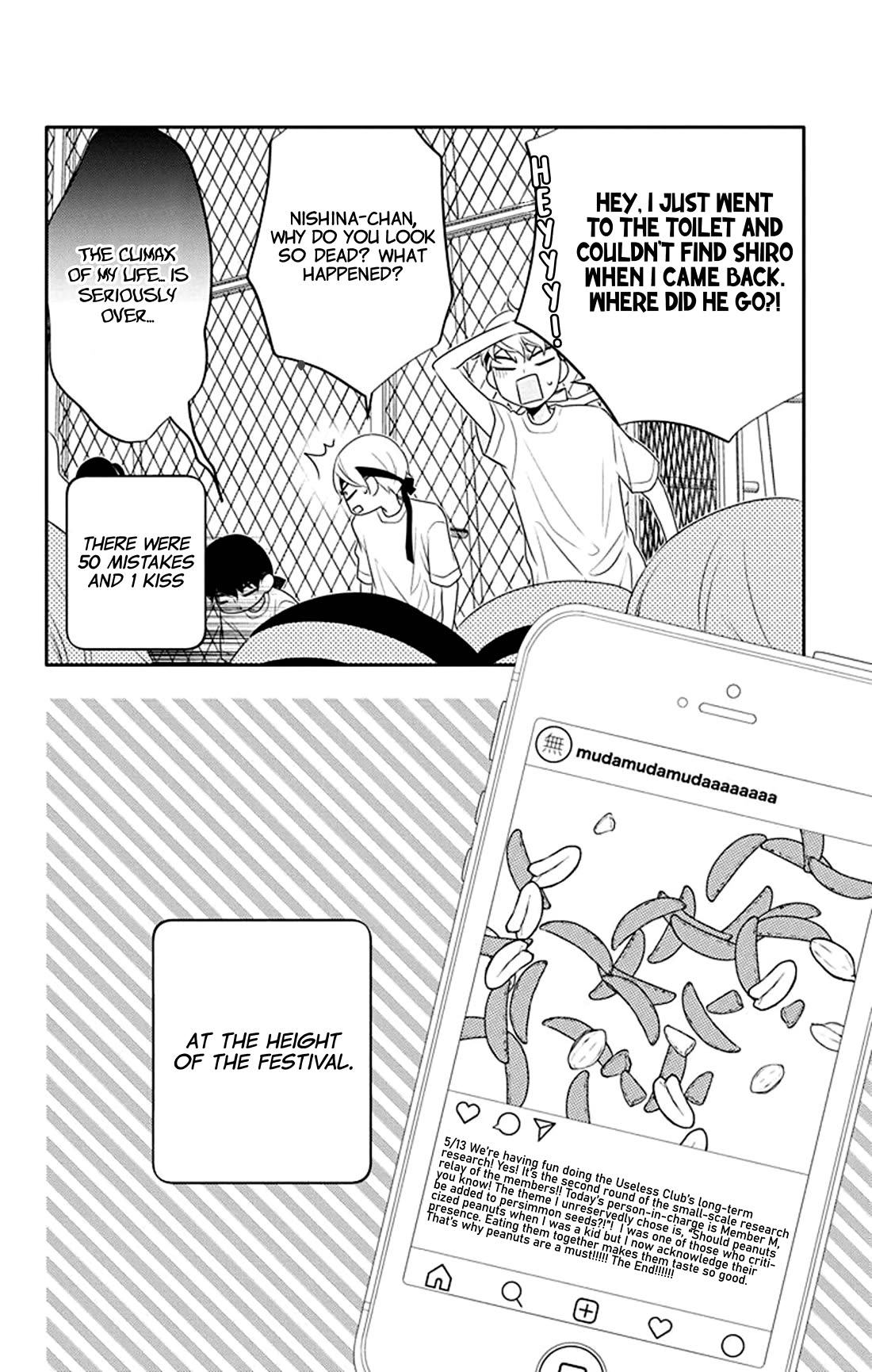 Koi ni Mudaguchi Chapter 31 page 36 - Chapter 31: Mistake and kiss.