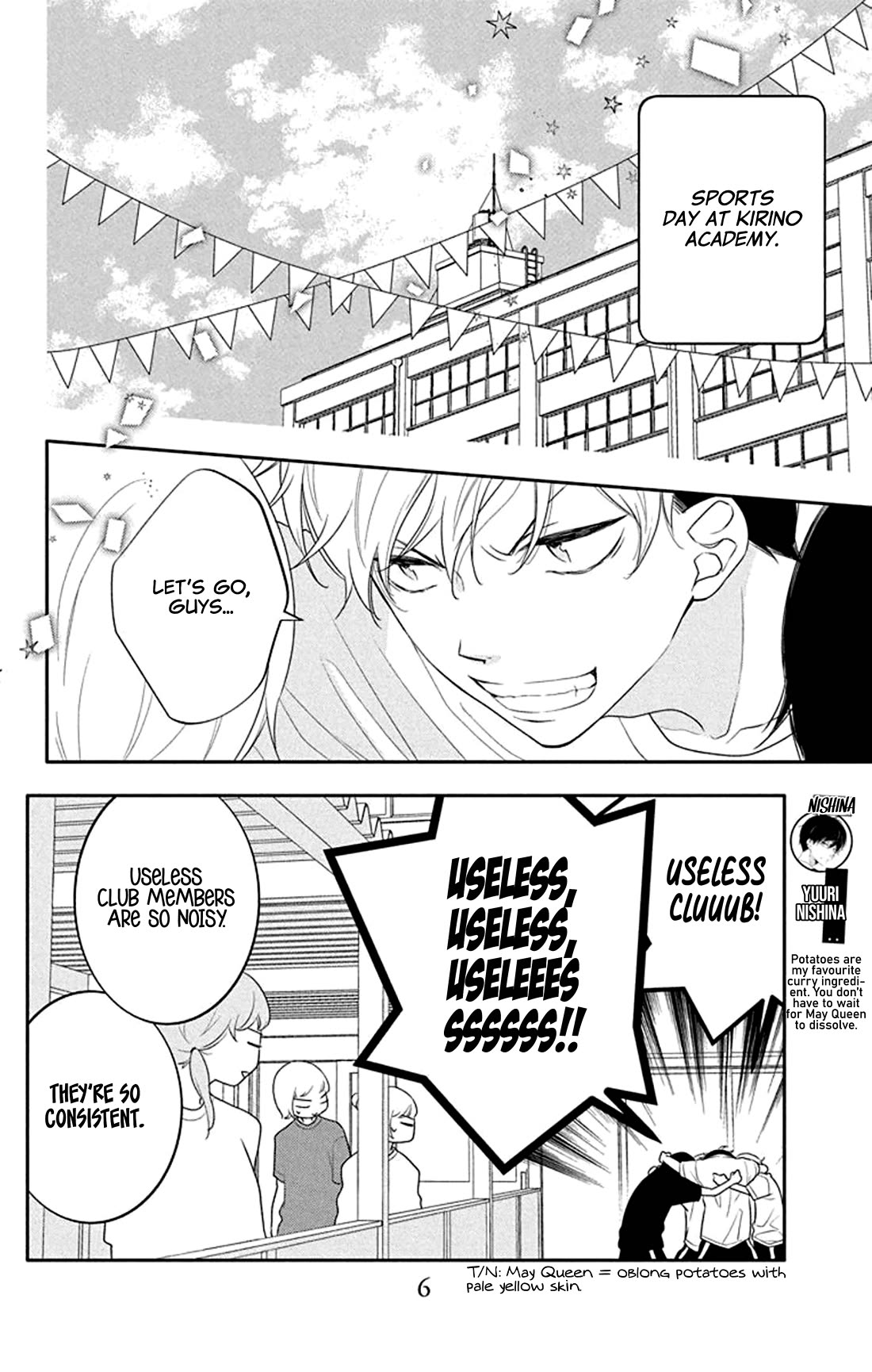 Koi ni Mudaguchi Chapter 31 page 8 - Chapter 31: Mistake and kiss.