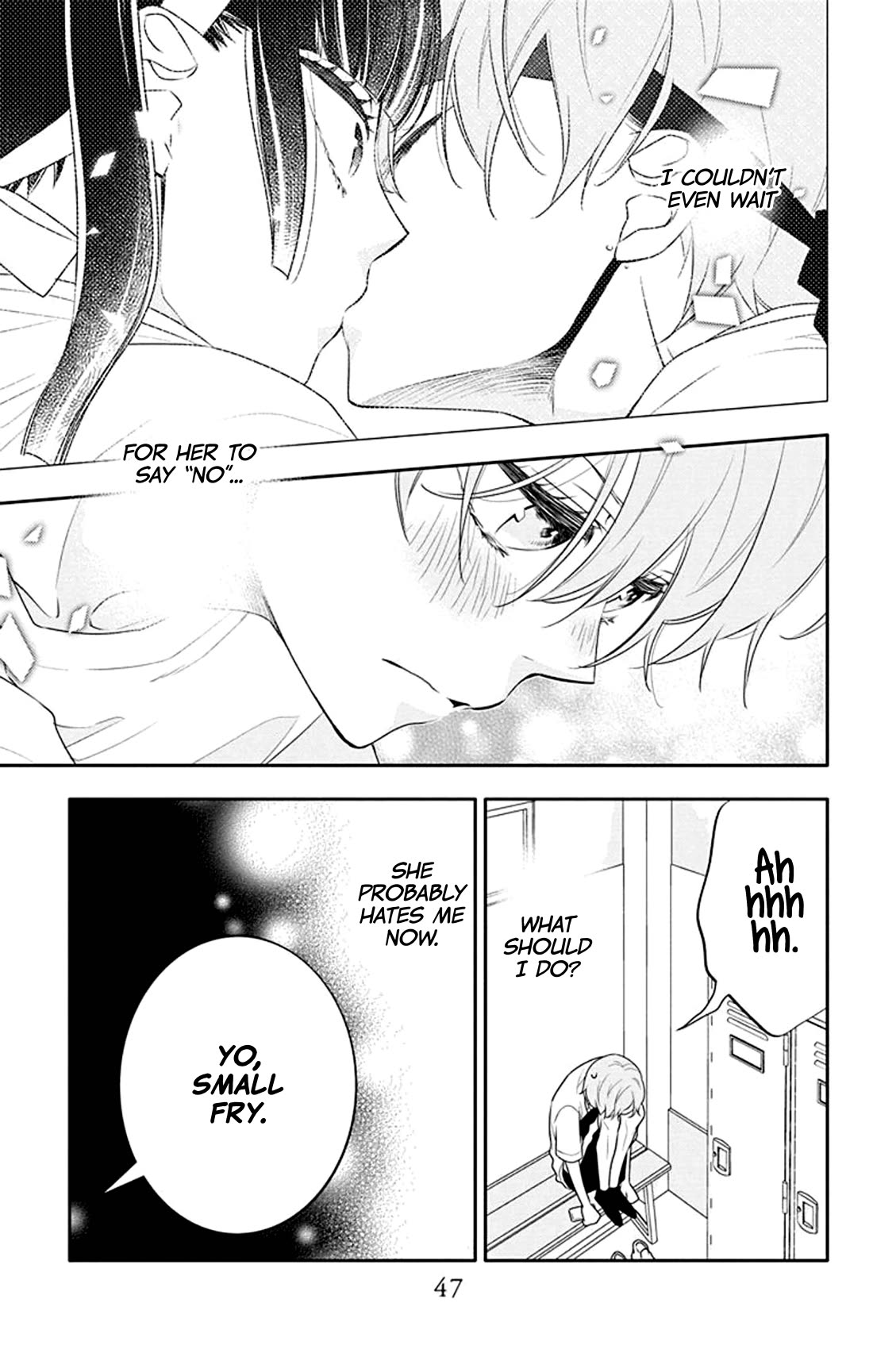 Koi ni Mudaguchi Chapter 32 page 14 - Chapter 32: Smile and cheer group.