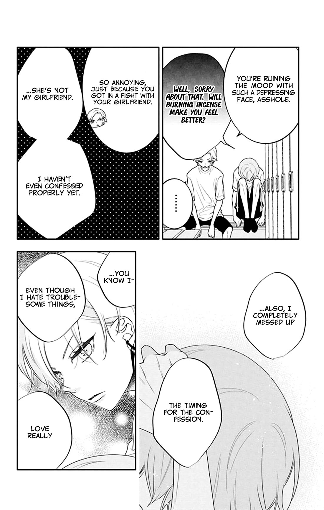 Koi ni Mudaguchi Chapter 32 page 15 - Chapter 32: Smile and cheer group.