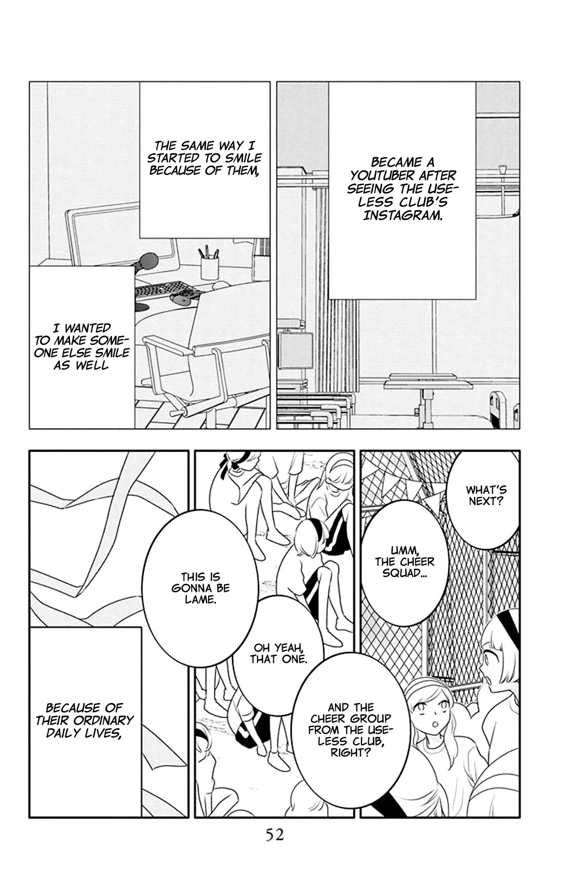 Koi ni Mudaguchi Chapter 32 page 19 - Chapter 32: Smile and cheer group.