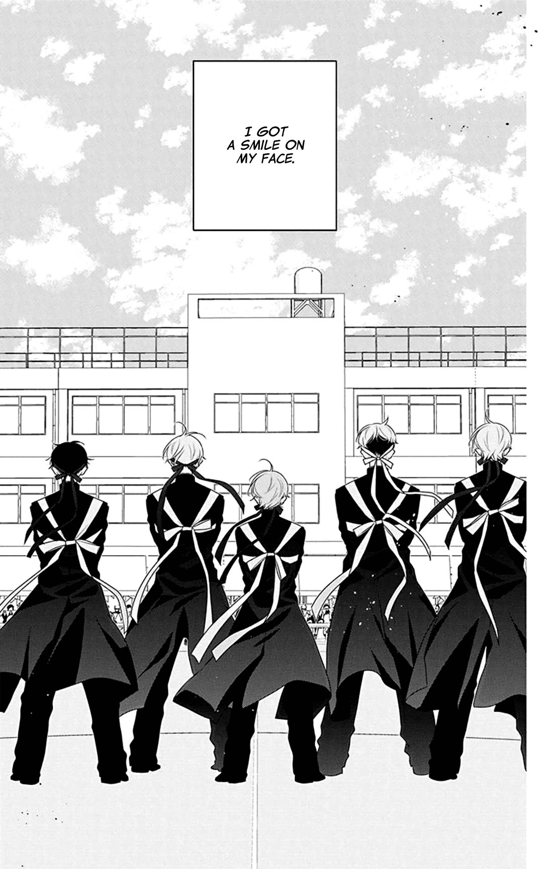 Koi ni Mudaguchi Chapter 32 page 20 - Chapter 32: Smile and cheer group.