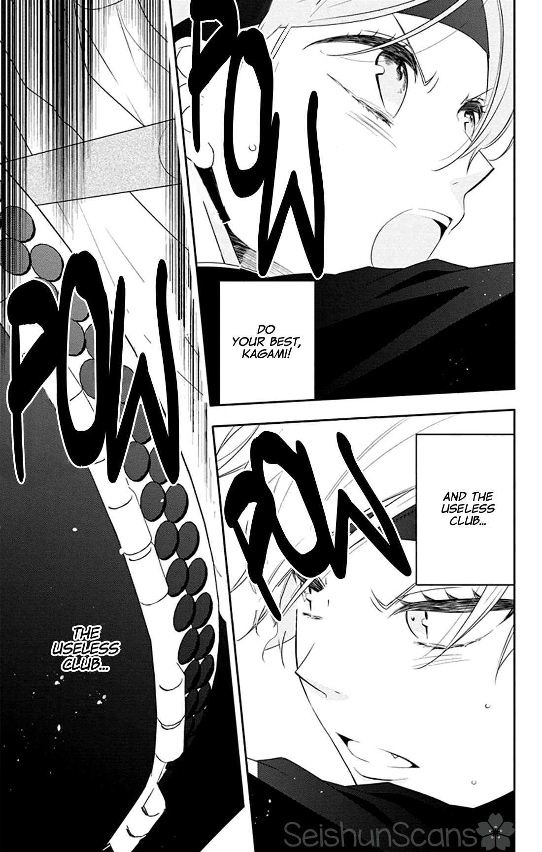 Koi ni Mudaguchi Chapter 32 page 26 - Chapter 32: Smile and cheer group.