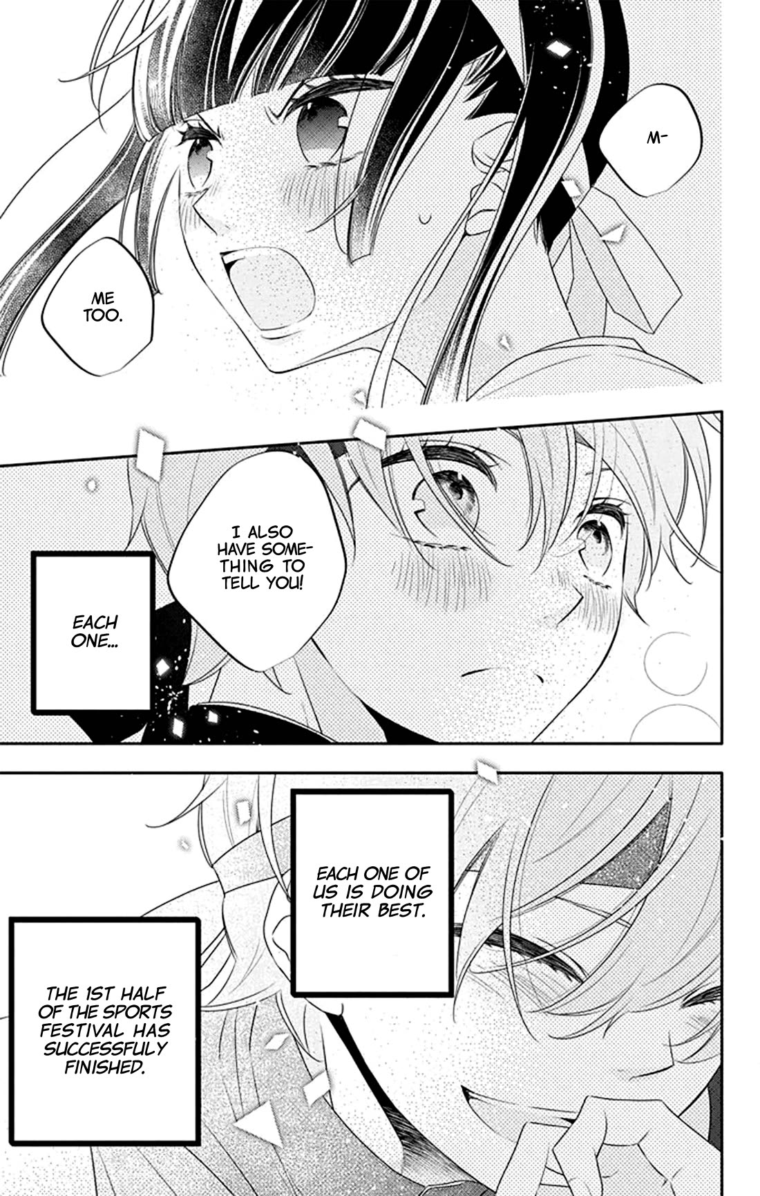 Koi ni Mudaguchi Chapter 32 page 30 - Chapter 32: Smile and cheer group.