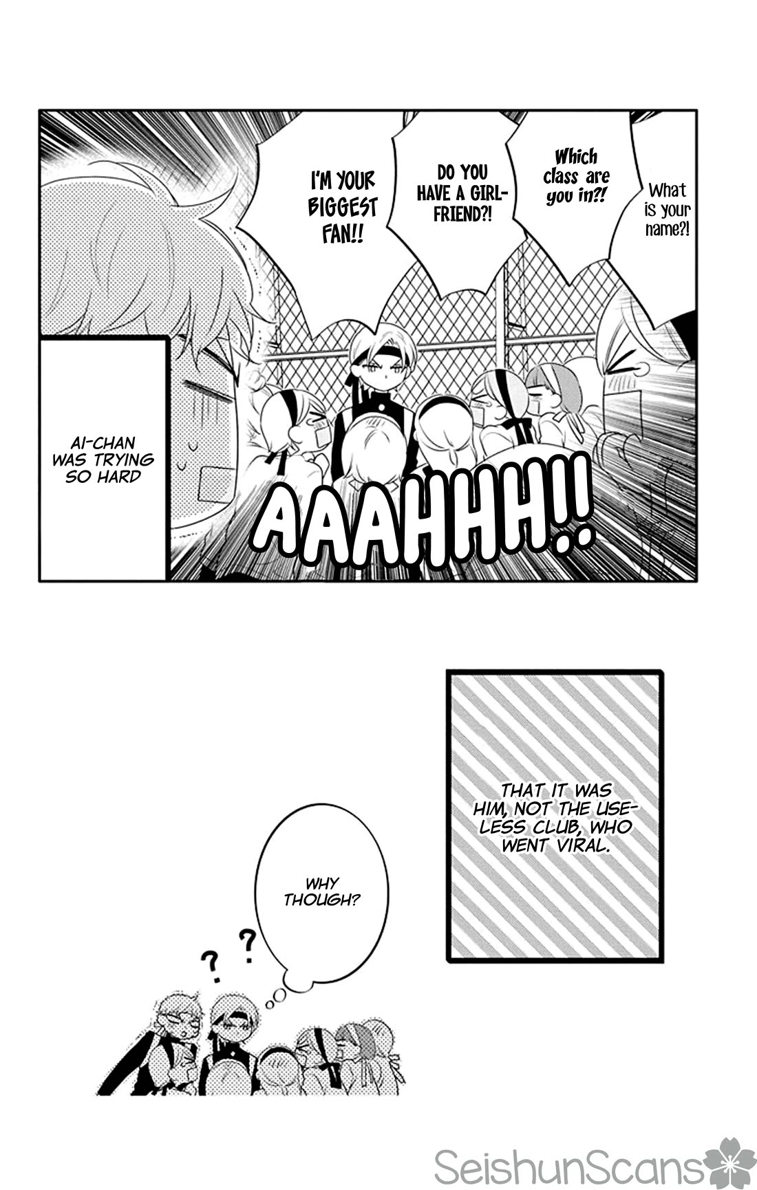 Koi ni Mudaguchi Chapter 32 page 31 - Chapter 32: Smile and cheer group.