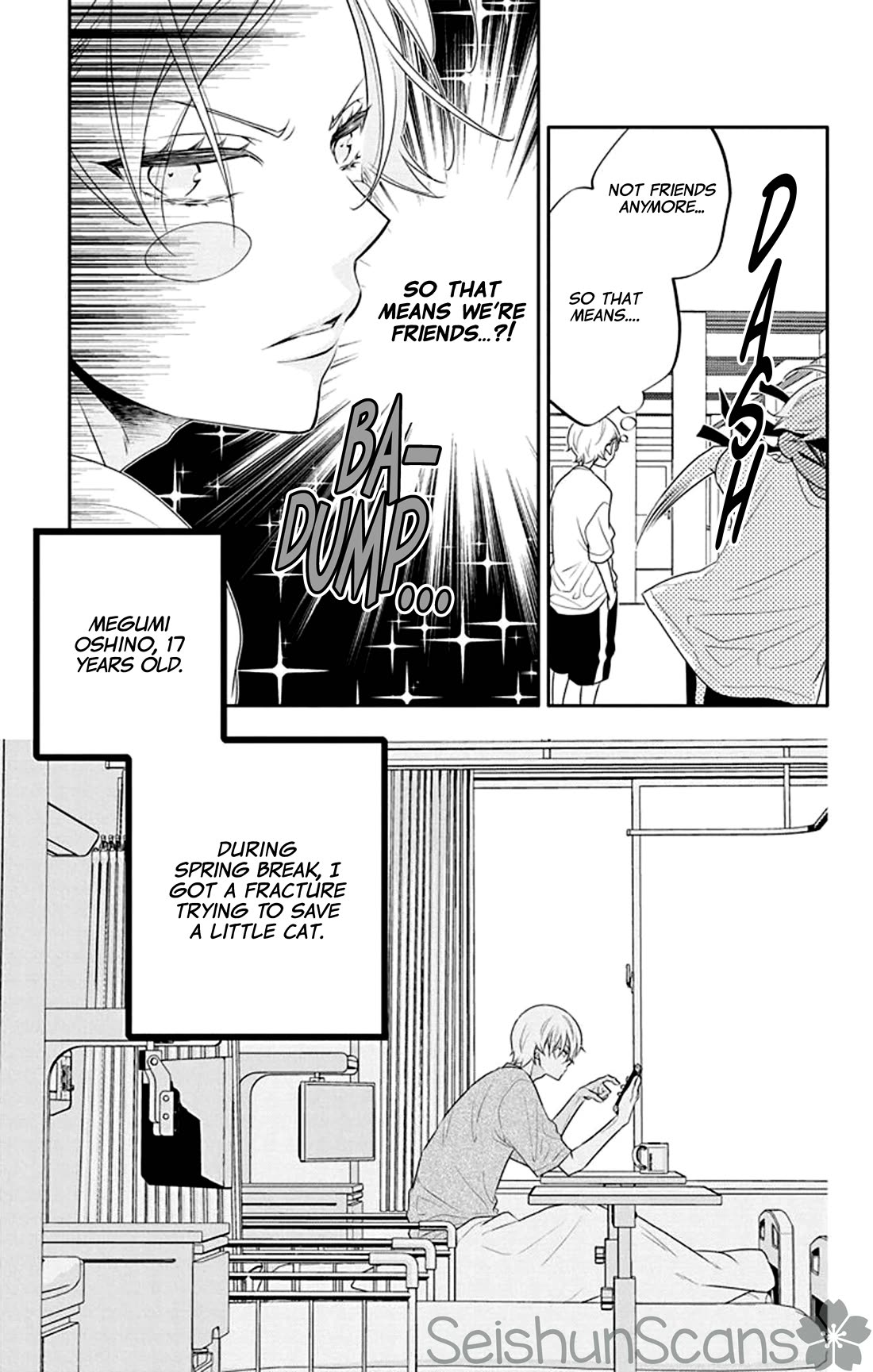 Koi ni Mudaguchi Chapter 32 page 6 - Chapter 32: Smile and cheer group.