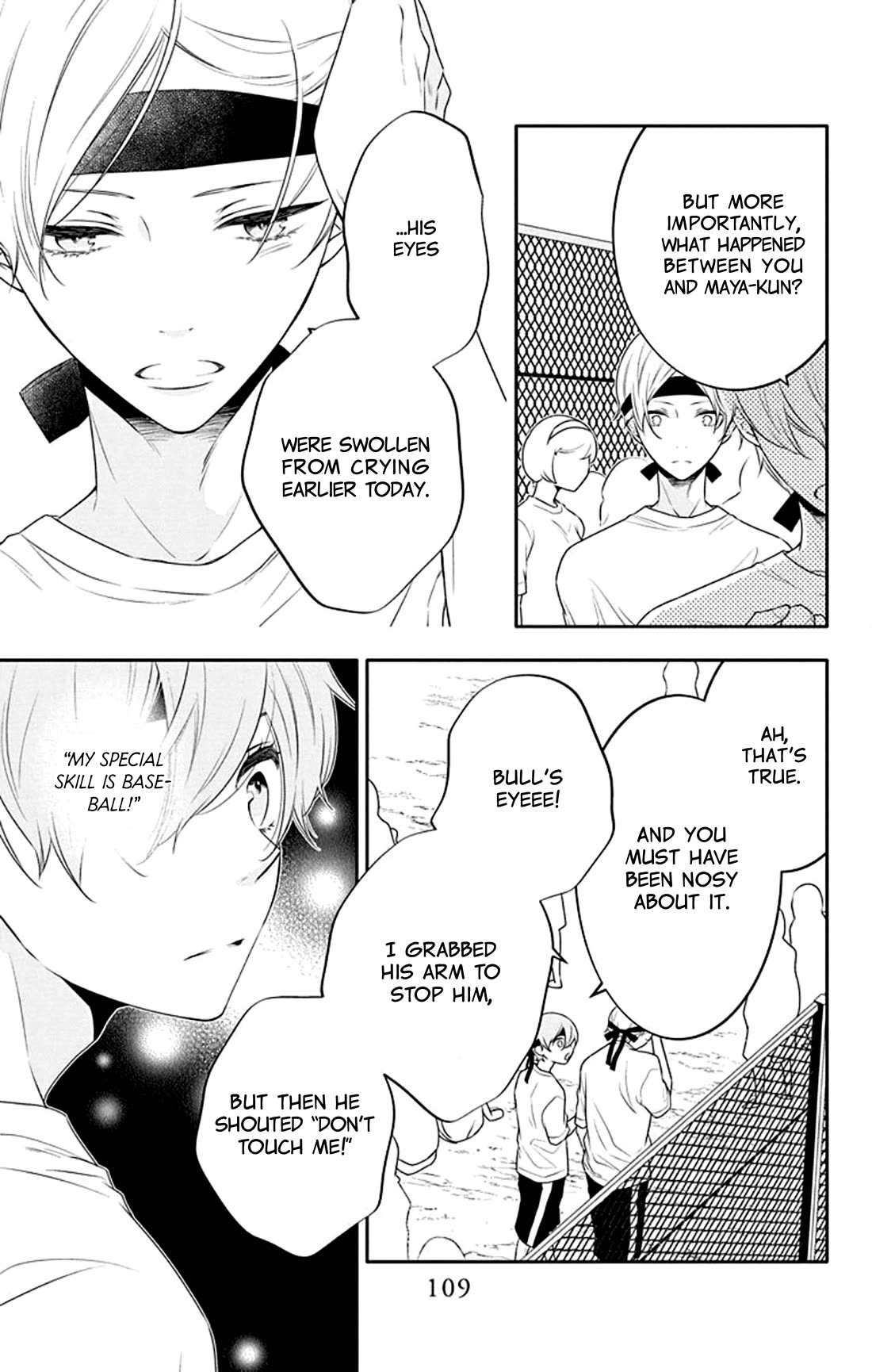 Koi ni Mudaguchi Chapter 34 page 12 - Chapter 34: Club leader and fingernail mark.