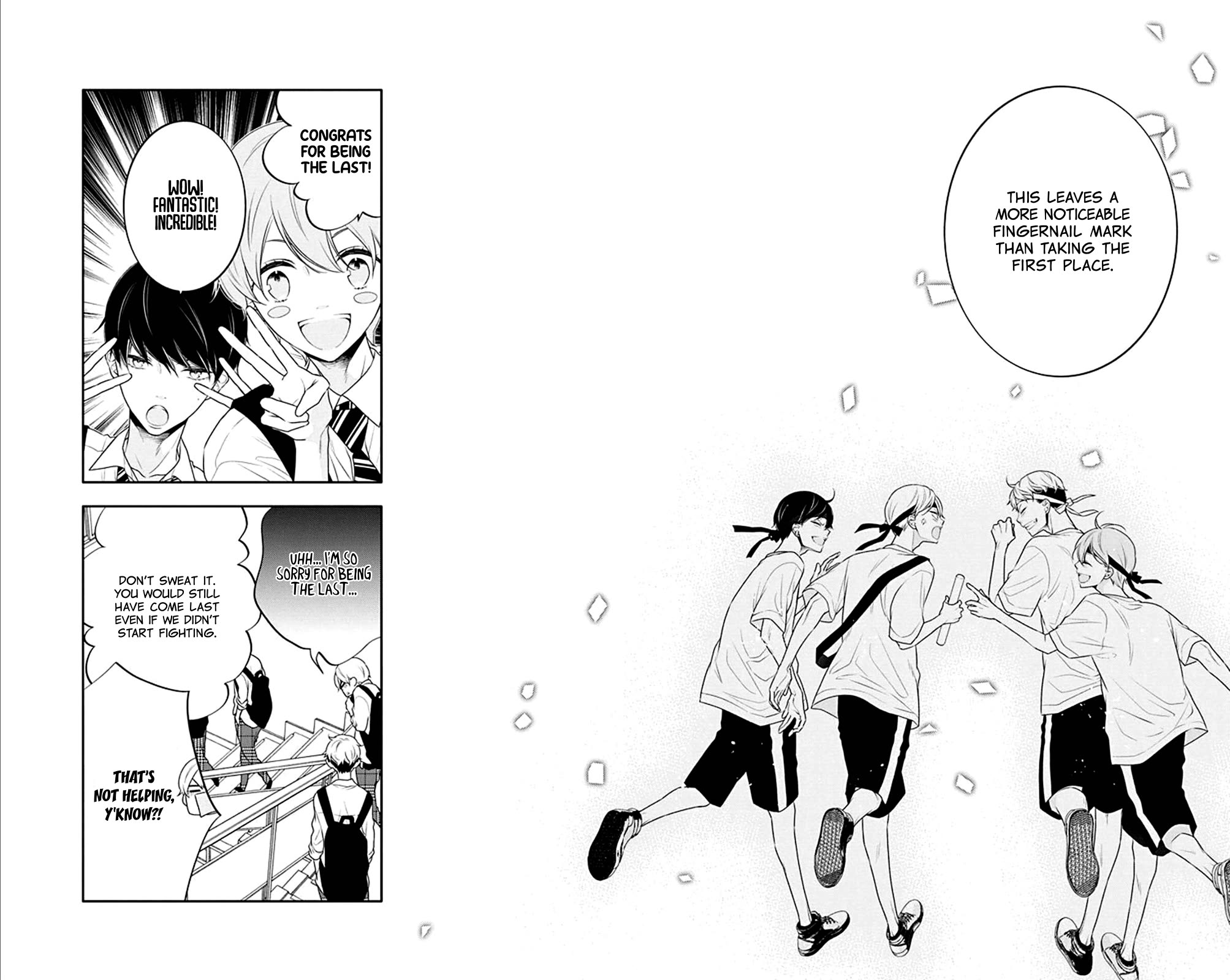 Koi ni Mudaguchi Chapter 34 page 27 - Chapter 34: Club leader and fingernail mark.