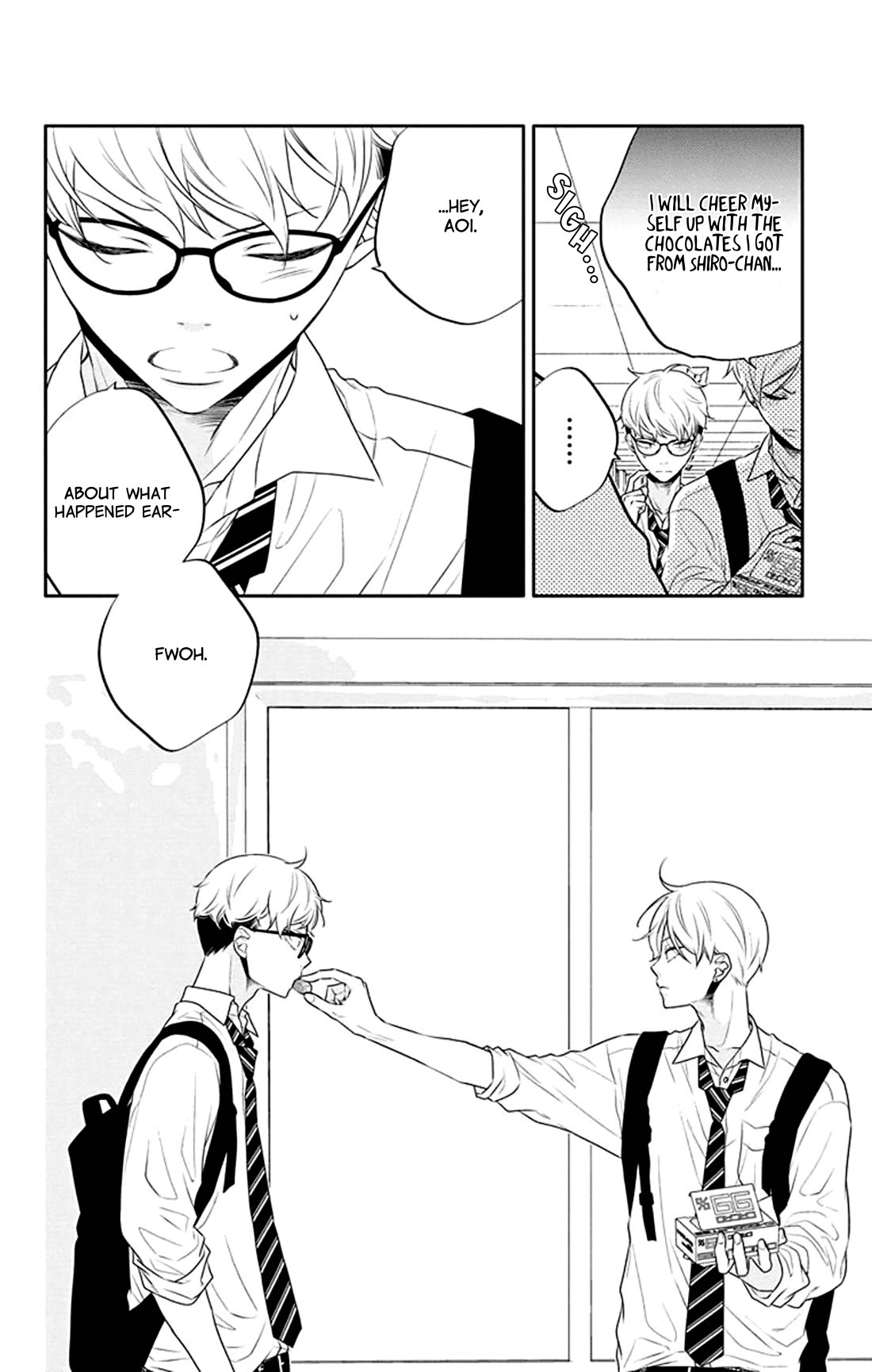 Koi ni Mudaguchi Chapter 34 page 28 - Chapter 34: Club leader and fingernail mark.