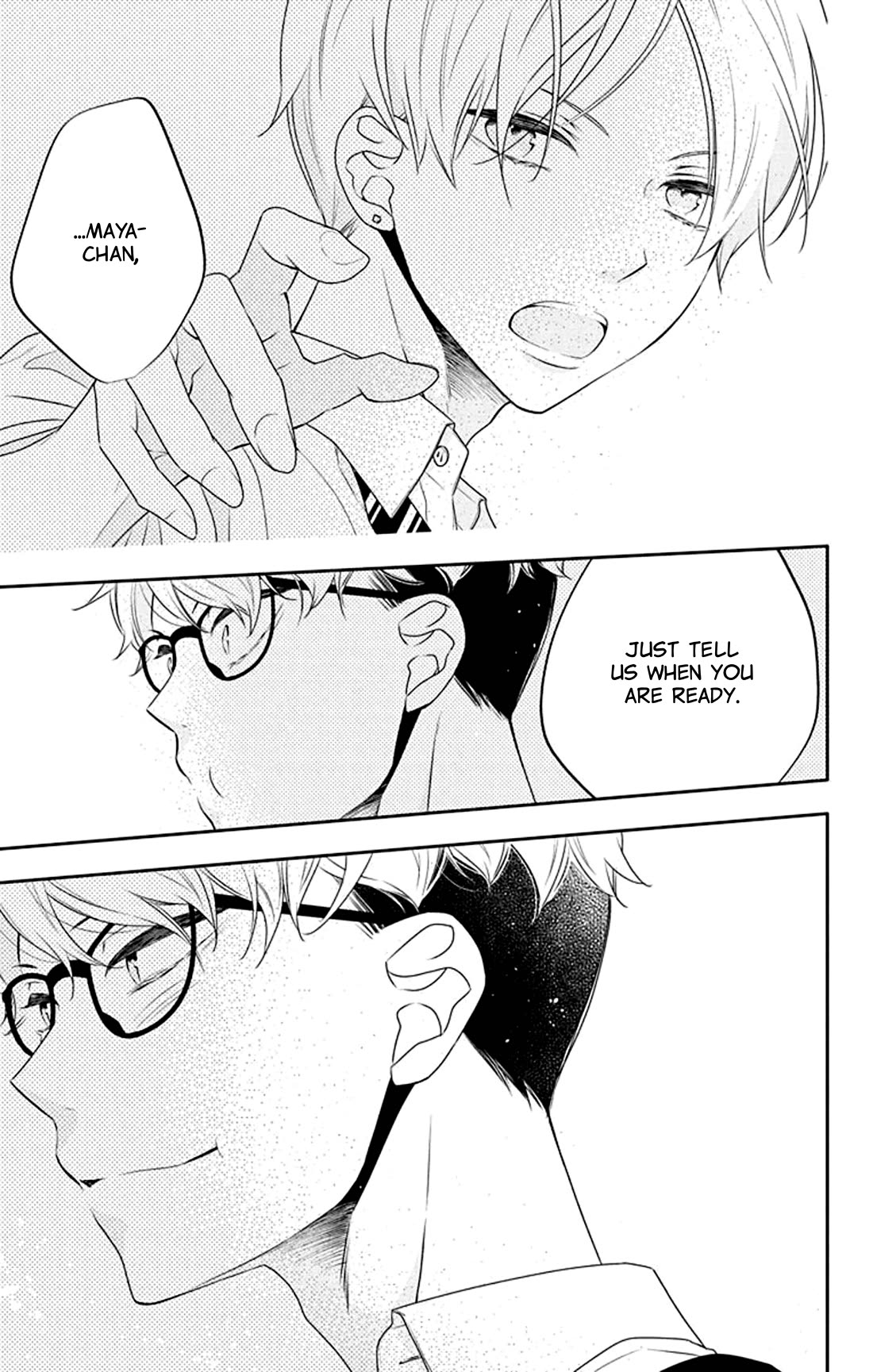 Koi ni Mudaguchi Chapter 34 page 29 - Chapter 34: Club leader and fingernail mark.