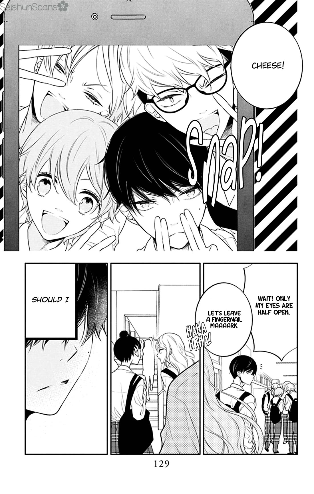 Koi ni Mudaguchi Chapter 34 page 31 - Chapter 34: Club leader and fingernail mark.