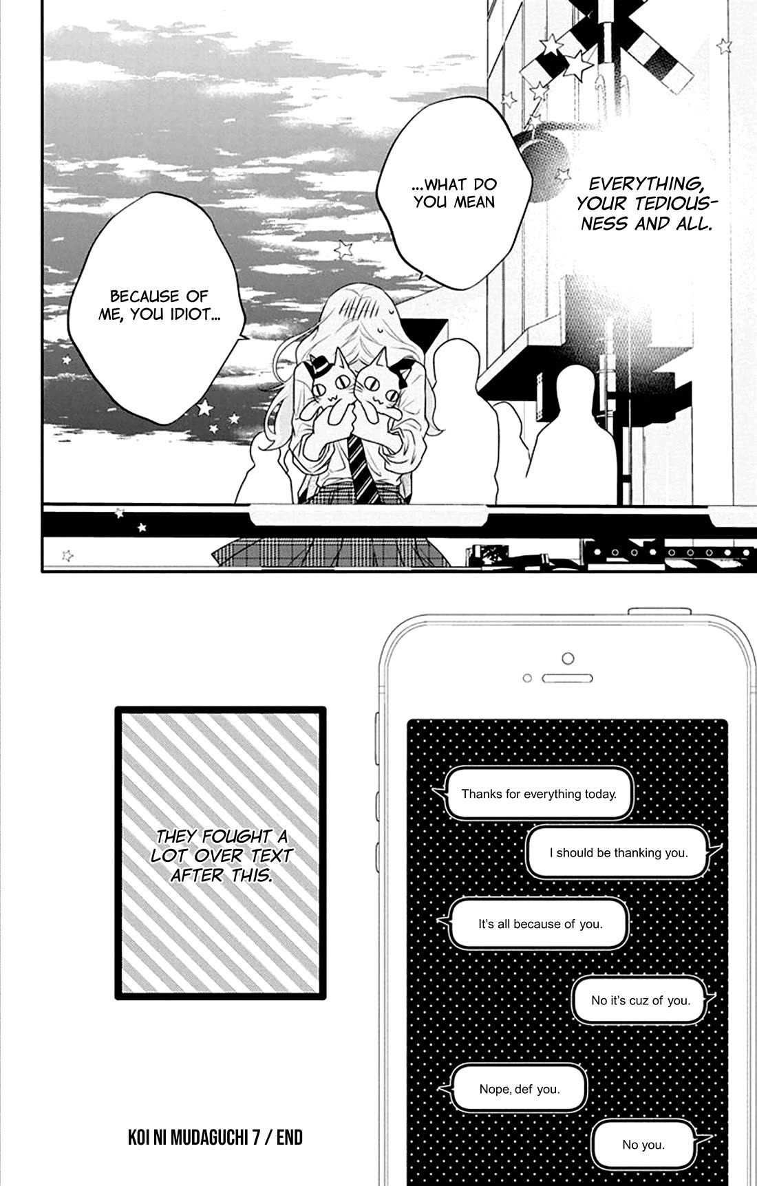 Koi ni Mudaguchi Chapter 35 page 30 - Chapter 35: Love and way home.