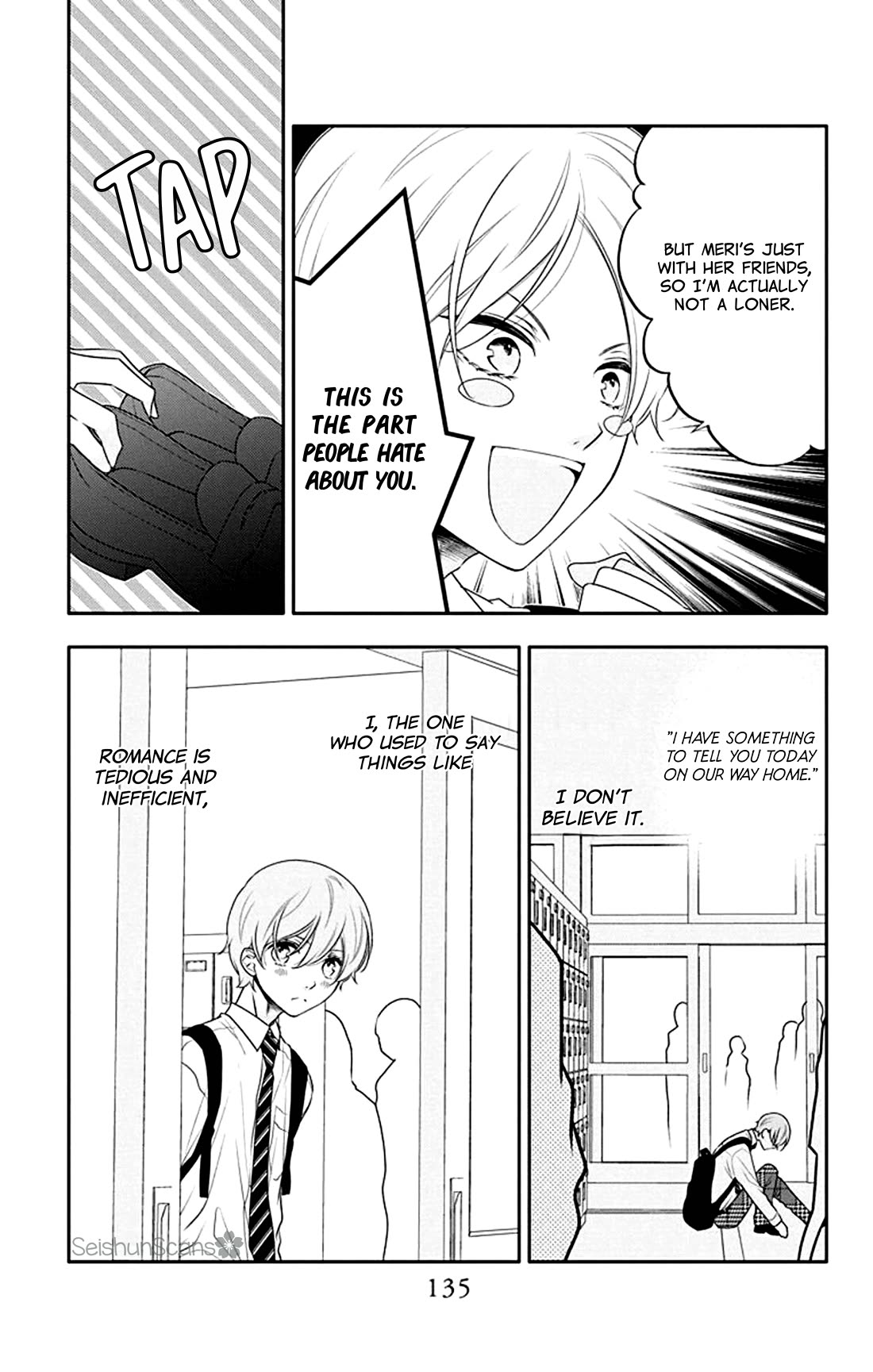 Koi ni Mudaguchi Chapter 35 page 6 - Chapter 35: Love and way home.