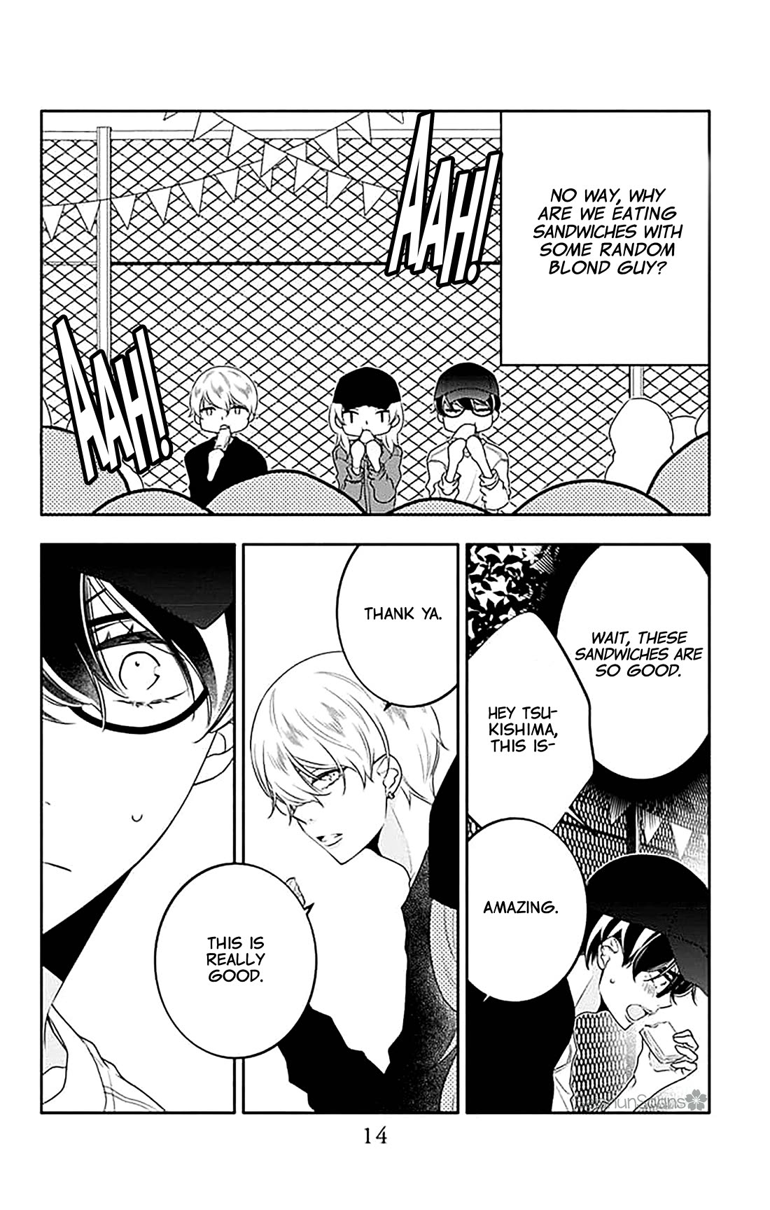 Koi ni Mudaguchi Chapter 36 page 16 - Chapter 36: Honesty and mole.