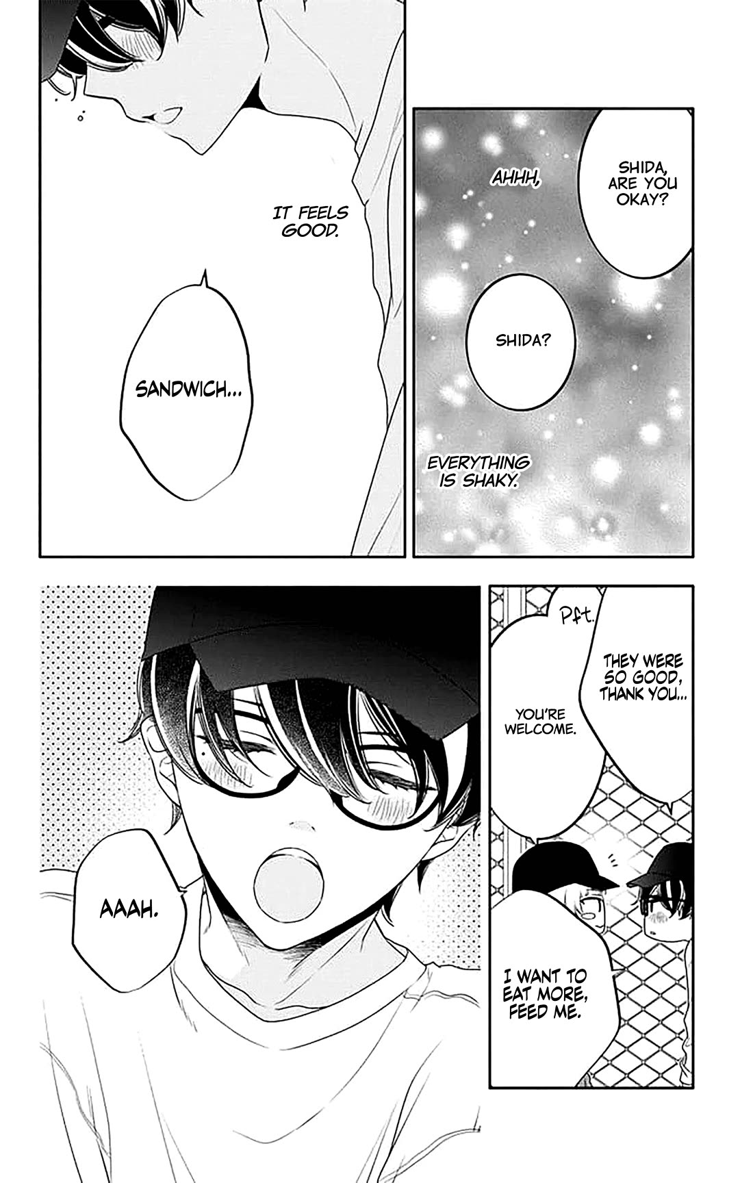Koi ni Mudaguchi Chapter 36 page 20 - Chapter 36: Honesty and mole.
