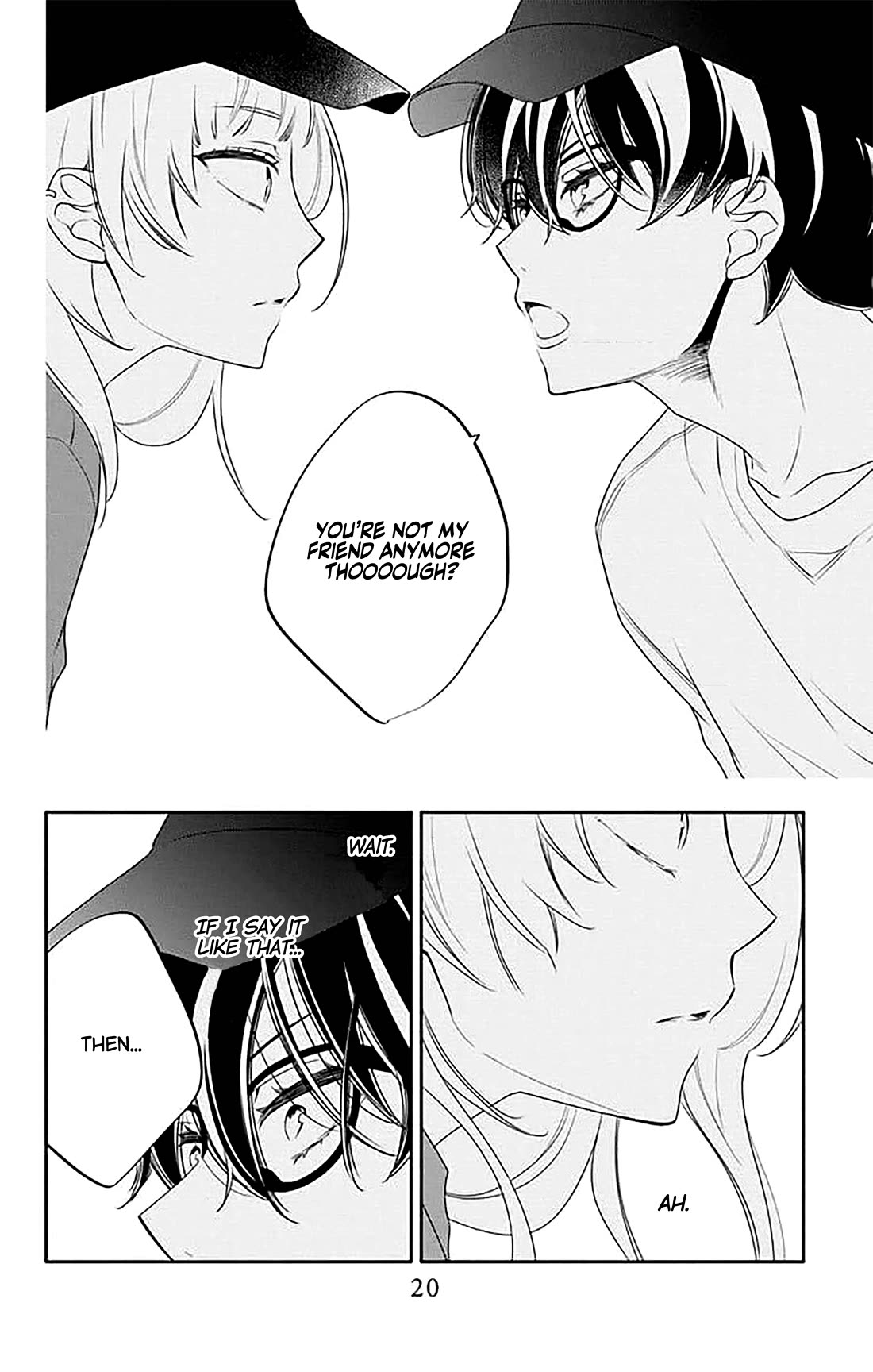 Koi ni Mudaguchi Chapter 36 page 22 - Chapter 36: Honesty and mole.