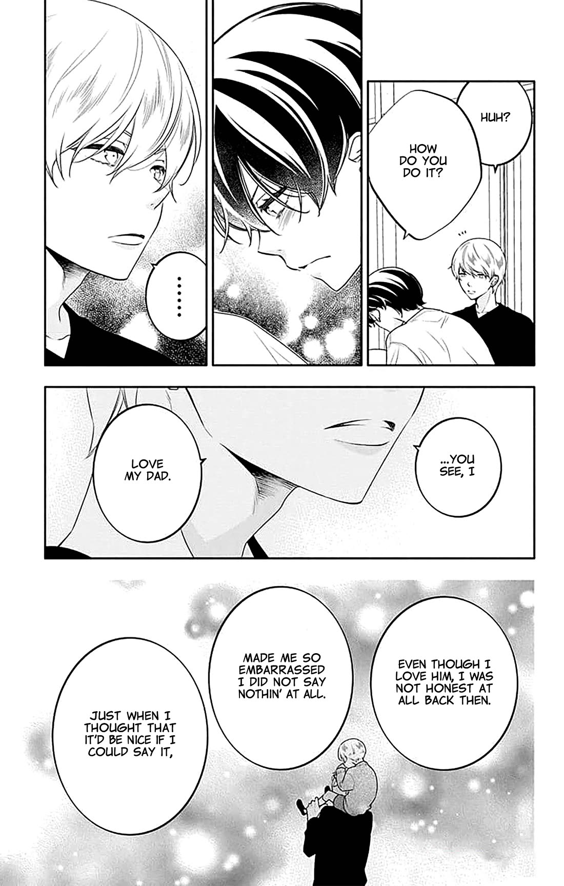 Koi ni Mudaguchi Chapter 36 page 27 - Chapter 36: Honesty and mole.