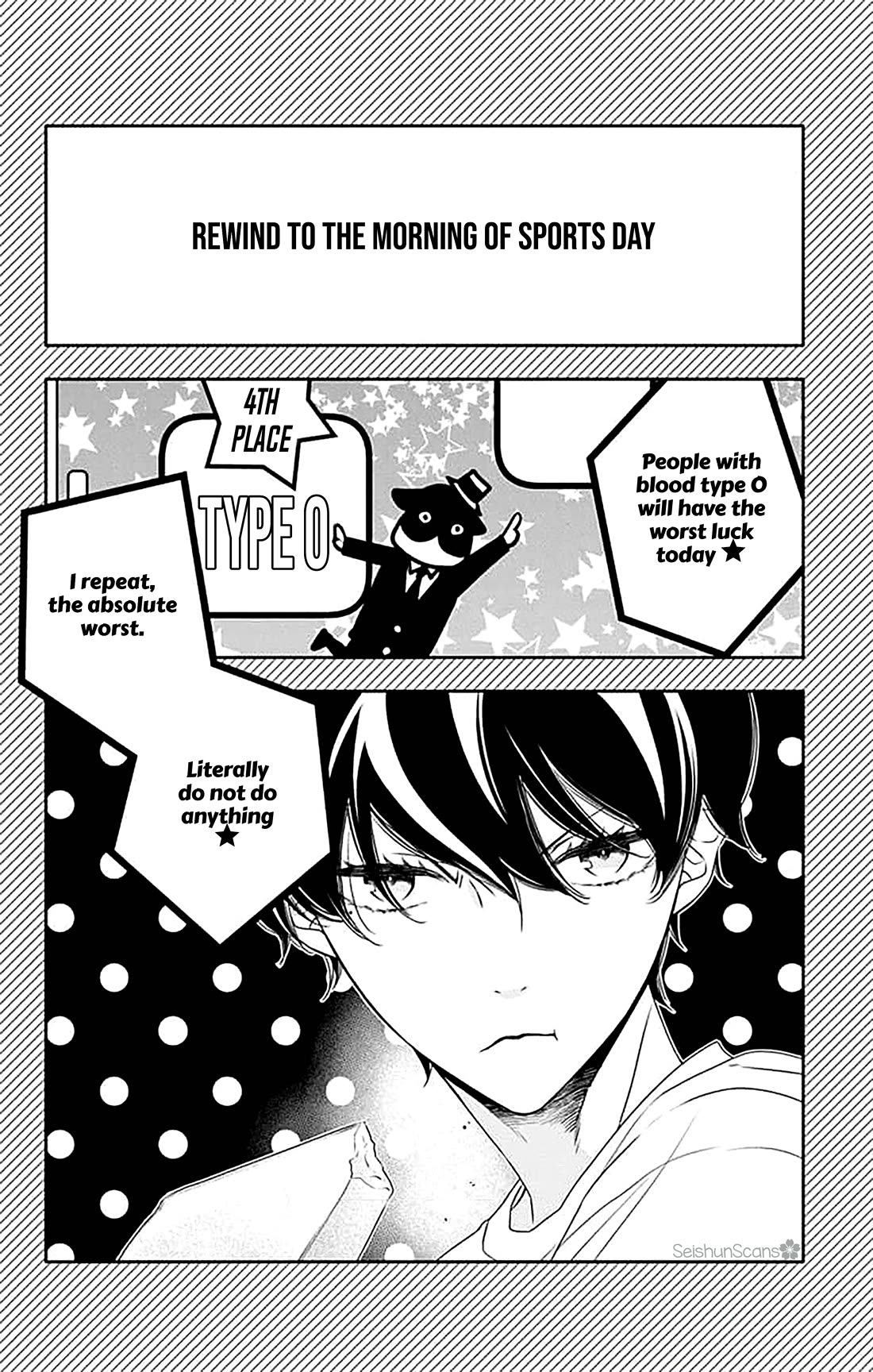 Koi ni Mudaguchi Chapter 36 page 6 - Chapter 36: Honesty and mole.
