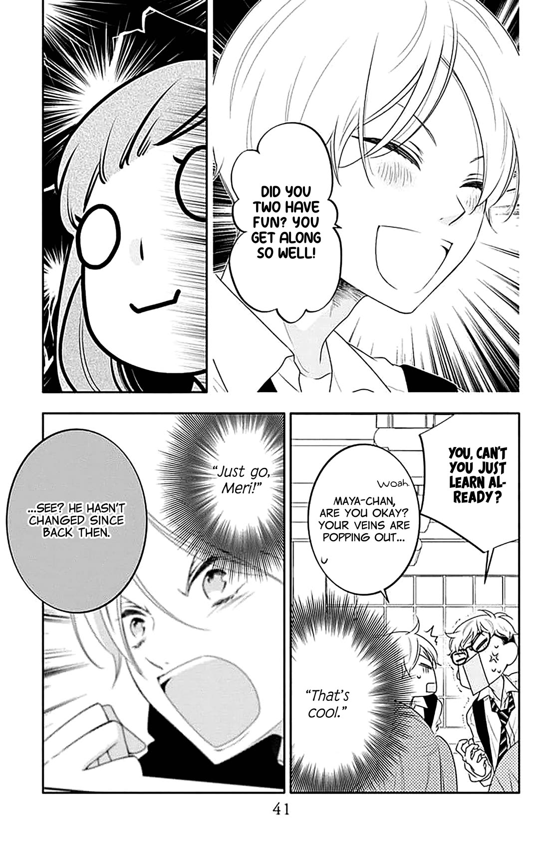 Koi ni Mudaguchi Chapter 37 page 10 - Chapter 37: Overflowing and 100 million times.
