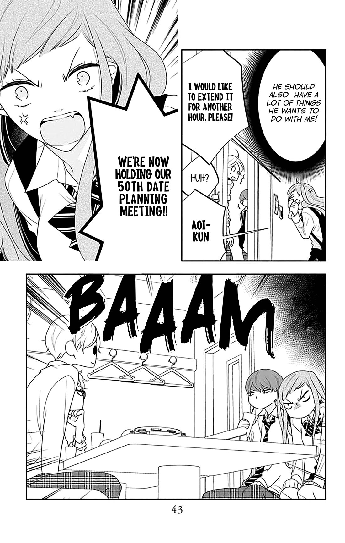 Koi ni Mudaguchi Chapter 37 page 12 - Chapter 37: Overflowing and 100 million times.
