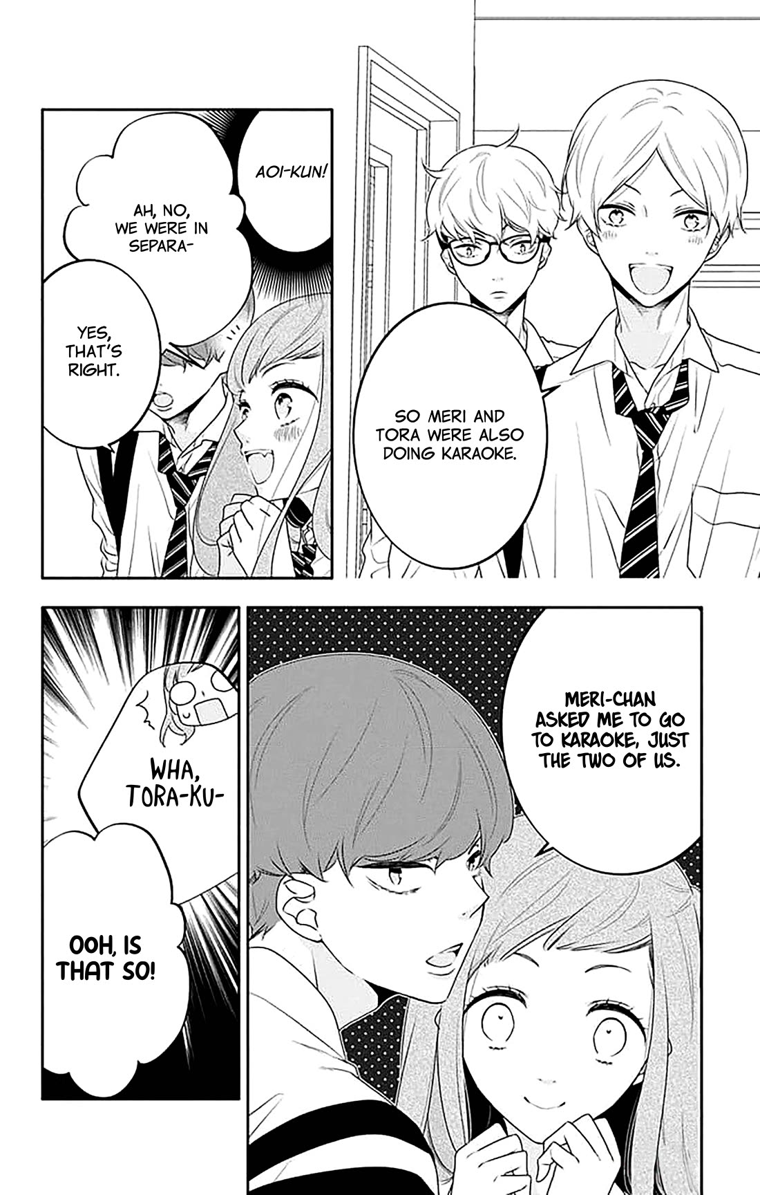 Koi ni Mudaguchi Chapter 37 page 9 - Chapter 37: Overflowing and 100 million times.