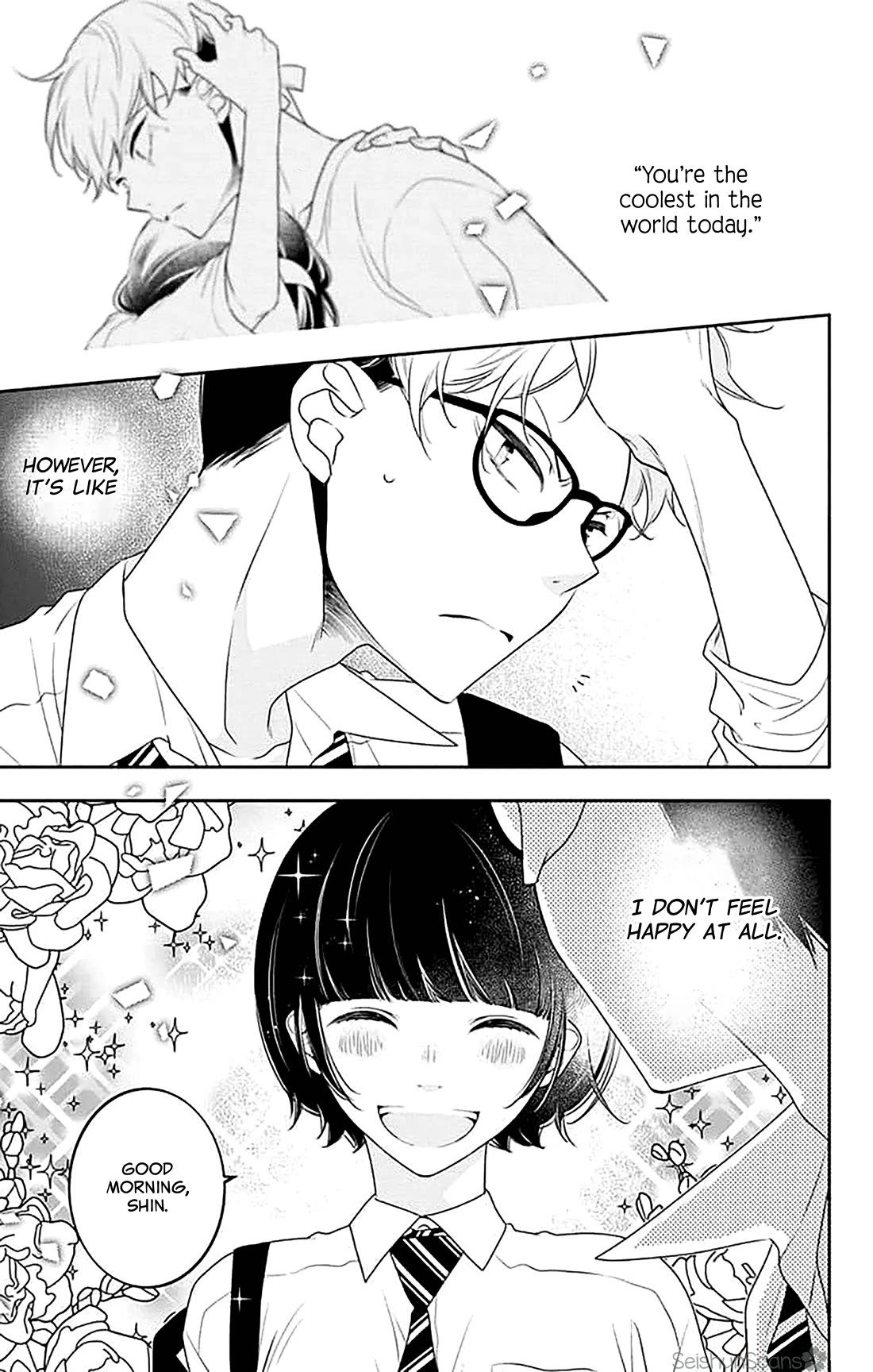Koi ni Mudaguchi Chapter 38 page 6 - Chapter 38: Sekihan y 50 losses.