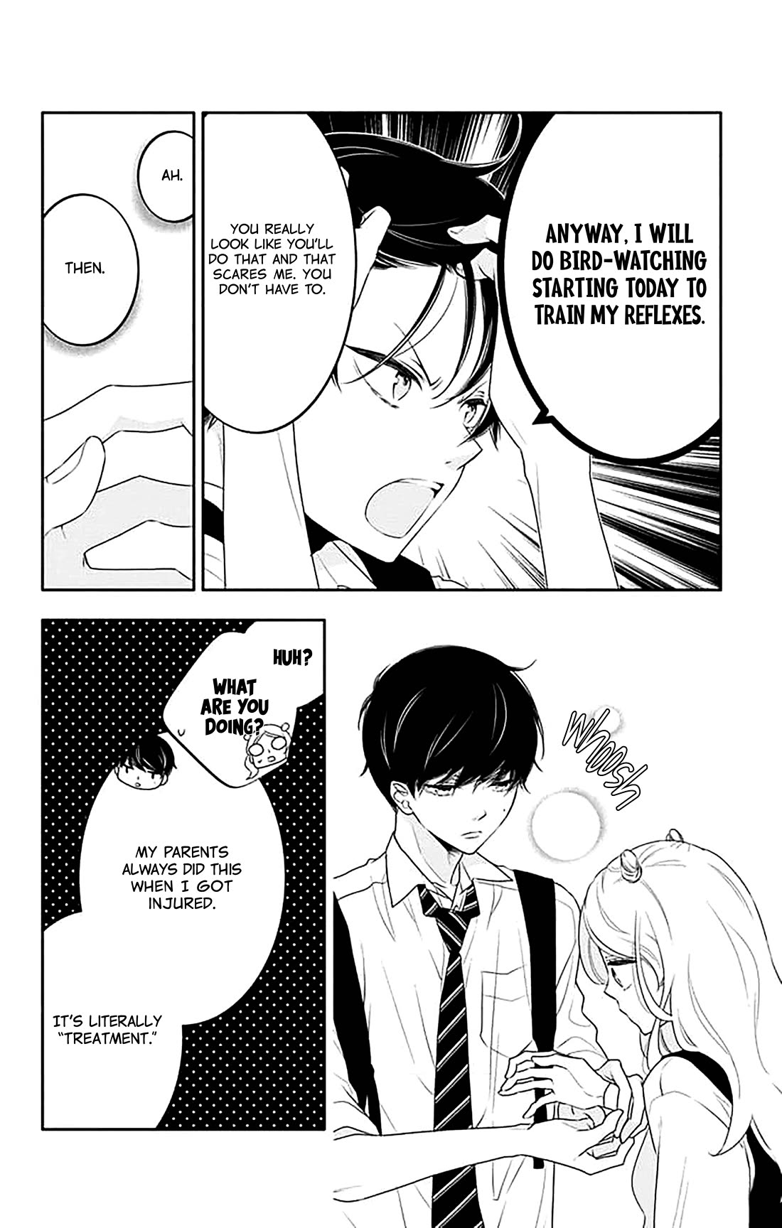 Koi ni Mudaguchi Chapter 39 page 14 - Chapter 39: Loaf of bread and shoujo manga artist (temporary).