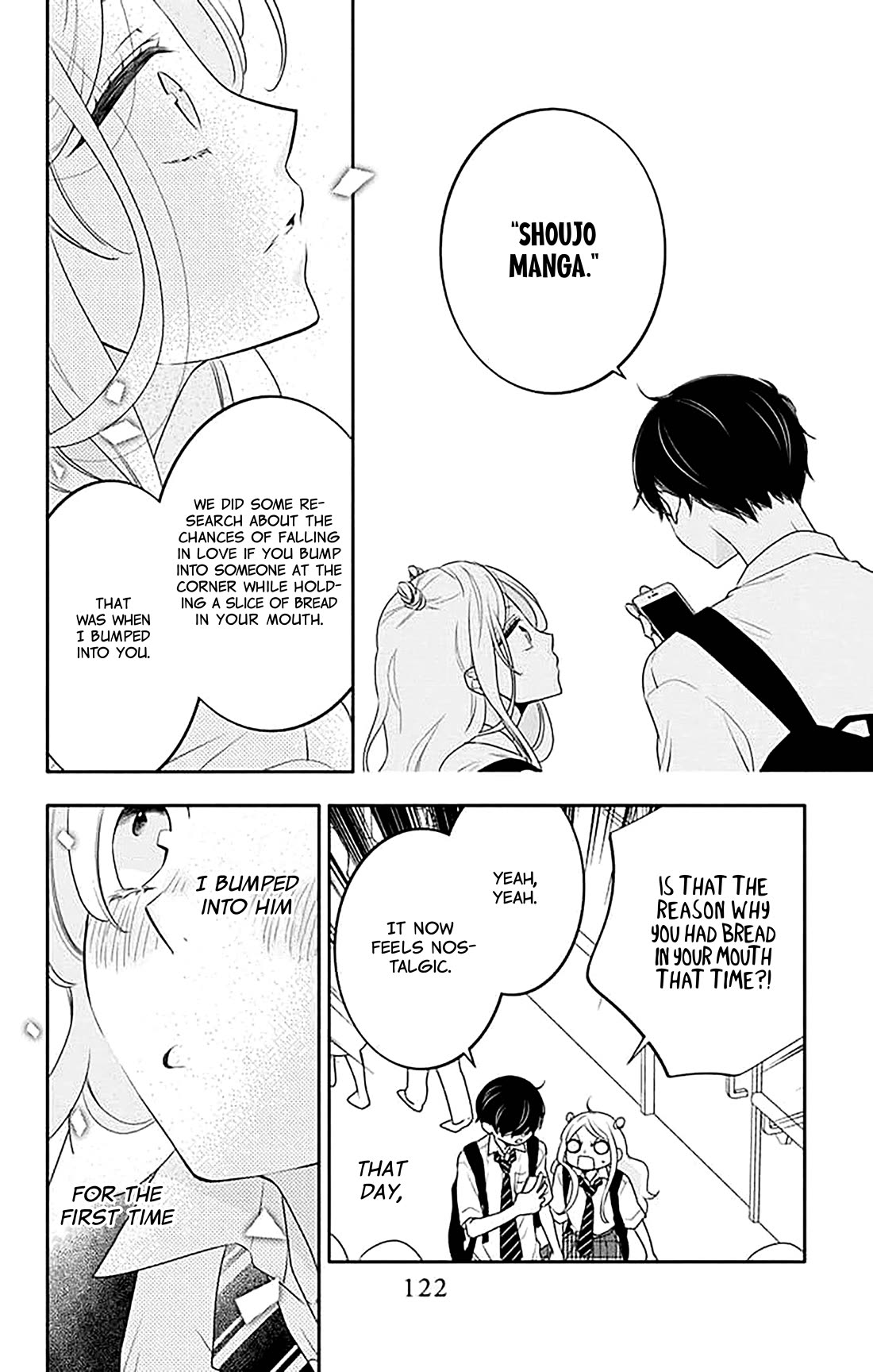 Koi ni Mudaguchi Chapter 39 page 18 - Chapter 39: Loaf of bread and shoujo manga artist (temporary).