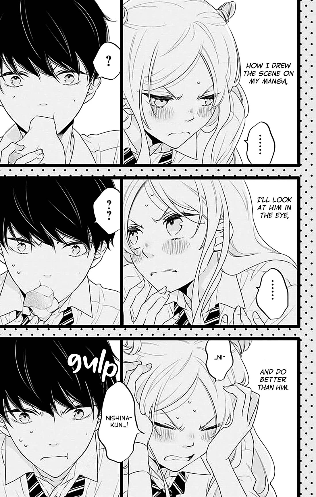 Koi ni Mudaguchi Chapter 39 page 25 - Chapter 39: Loaf of bread and shoujo manga artist (temporary).