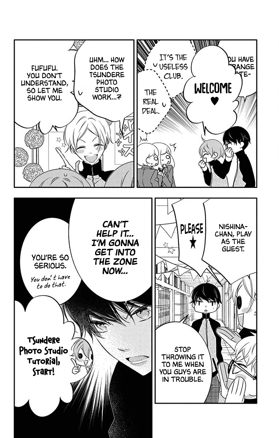 Koi ni Mudaguchi Chapter 4 page 12 - Chapter 4: The Grand Slam at the Festival