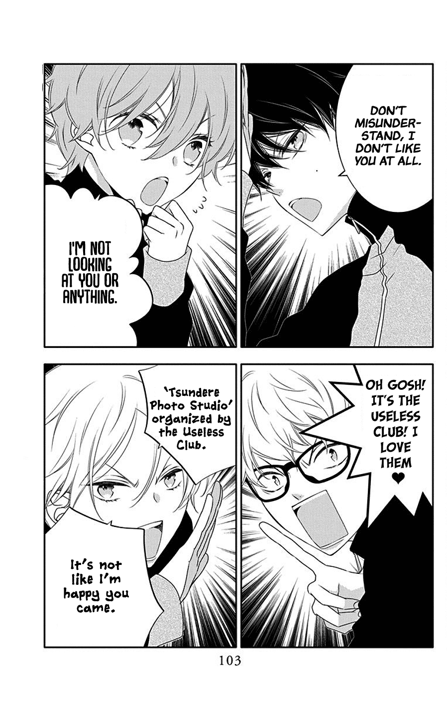 Koi ni Mudaguchi Chapter 4 page 3 - Chapter 4: The Grand Slam at the Festival