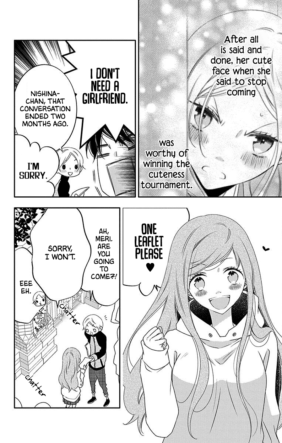 Koi ni Mudaguchi Chapter 4 page 6 - Chapter 4: The Grand Slam at the Festival