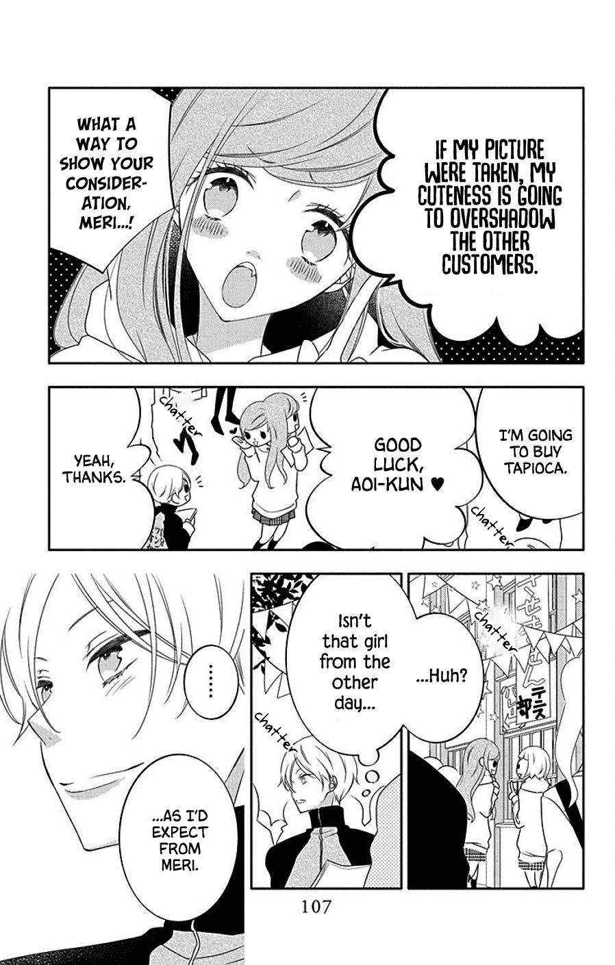 Koi ni Mudaguchi Chapter 4 page 7 - Chapter 4: The Grand Slam at the Festival