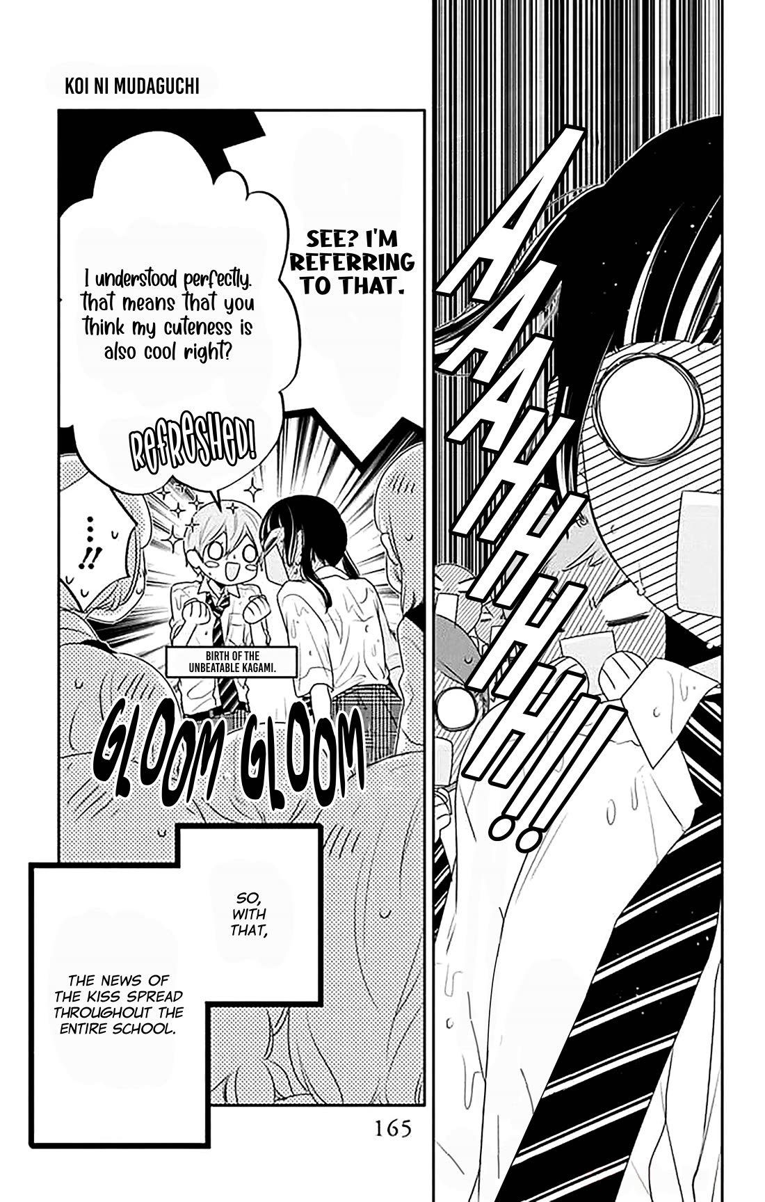 Koi ni Mudaguchi Chapter 40 page 30 - Chapter 40: Cool and cute.