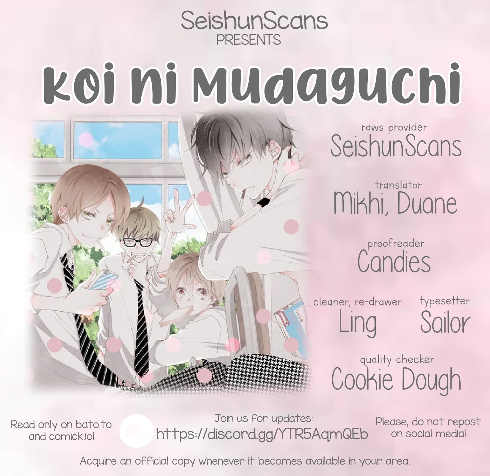 Koi ni Mudaguchi Chapter 41 page 1 - Chapter 41: A thousand needles per second.