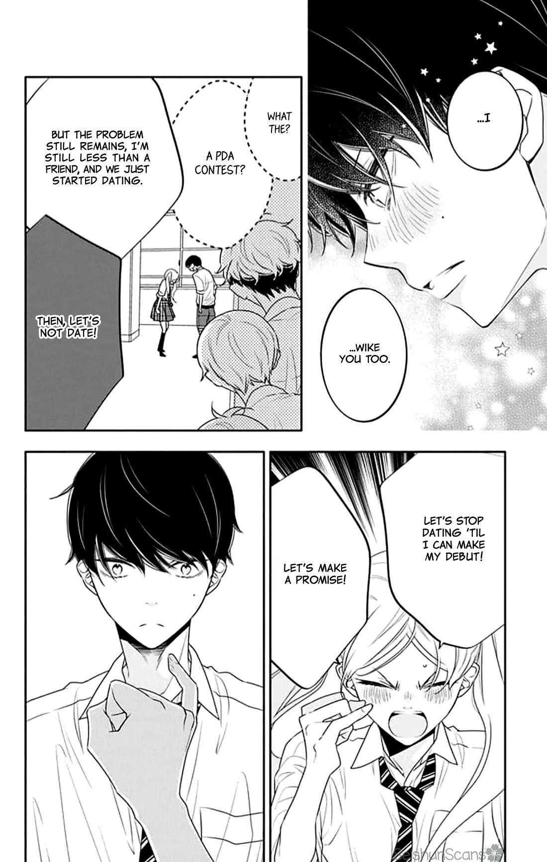 Koi ni Mudaguchi Chapter 41 page 13 - Chapter 41: A thousand needles per second.