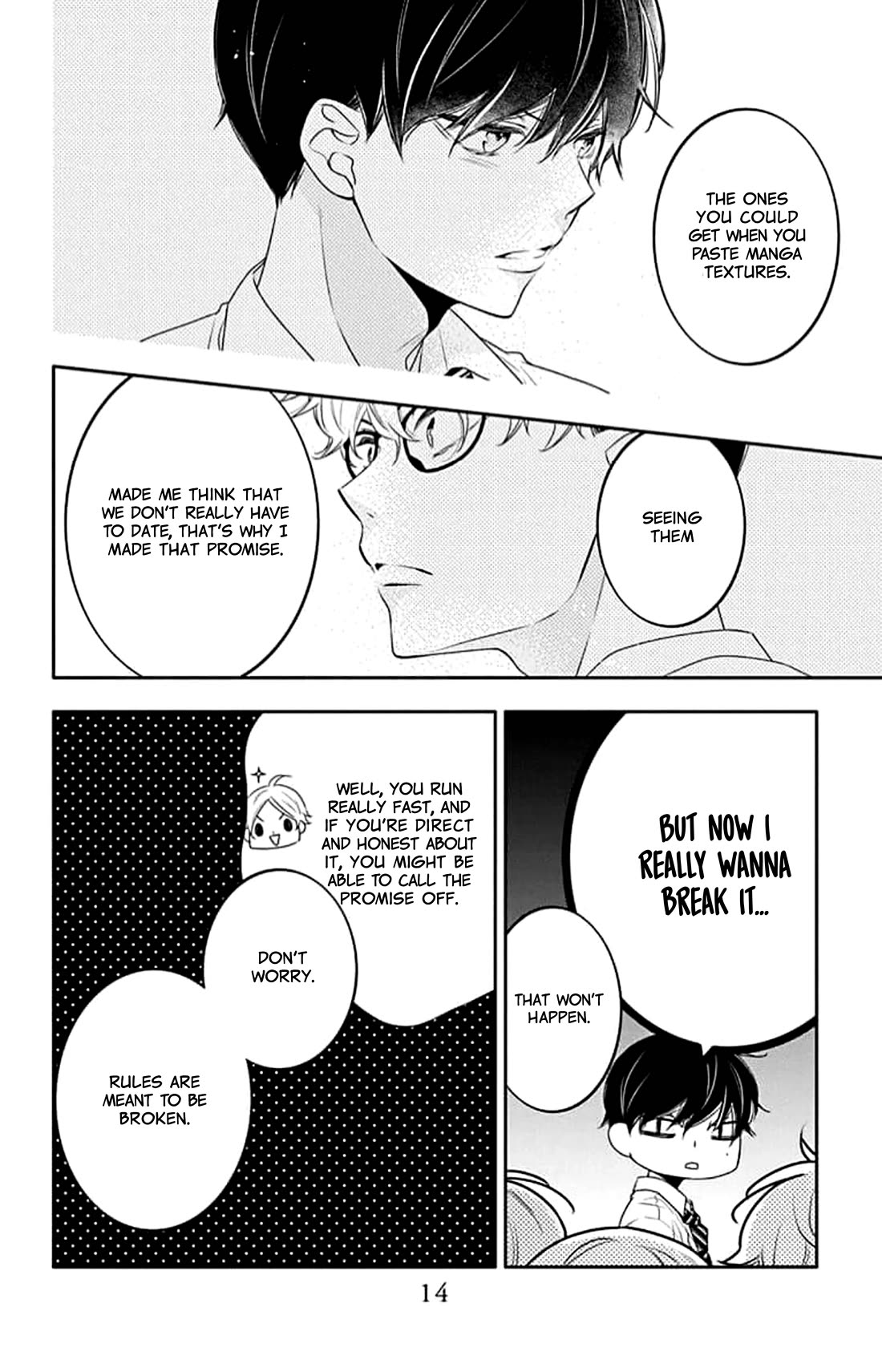 Koi ni Mudaguchi Chapter 41 page 15 - Chapter 41: A thousand needles per second.