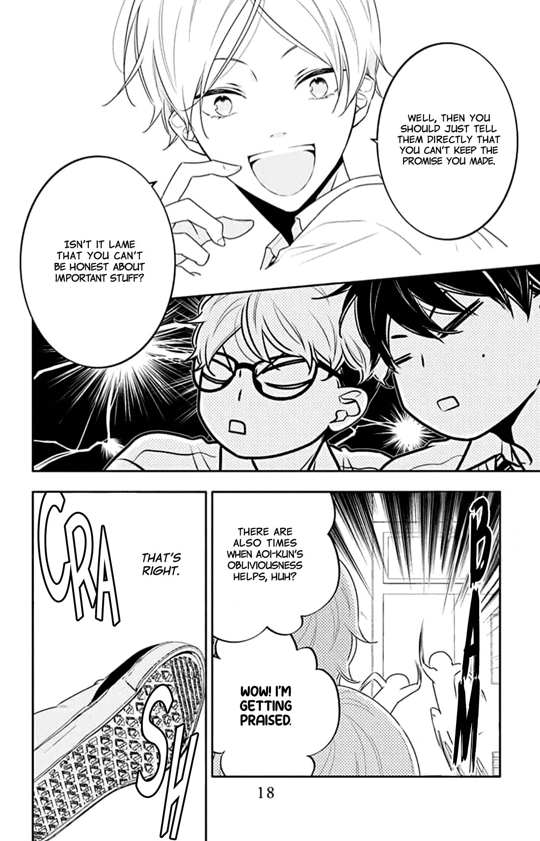 Koi ni Mudaguchi Chapter 41 page 19 - Chapter 41: A thousand needles per second.