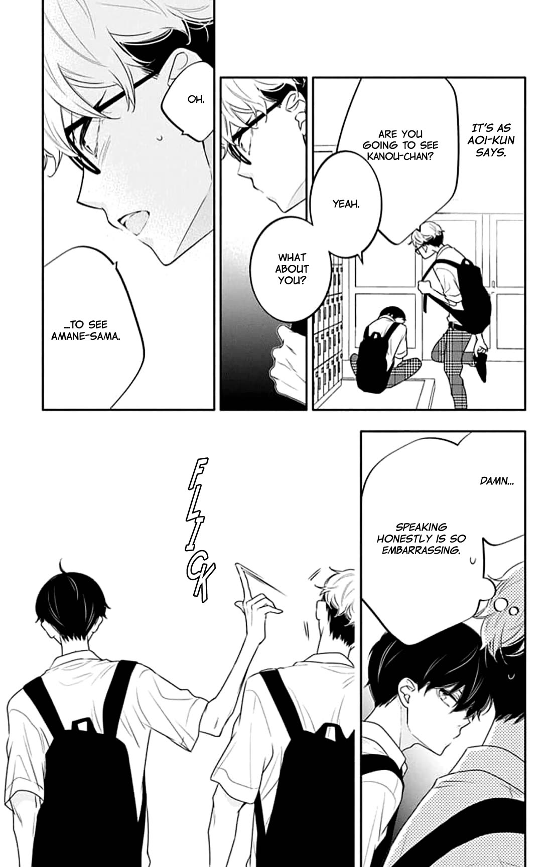 Koi ni Mudaguchi Chapter 41 page 20 - Chapter 41: A thousand needles per second.