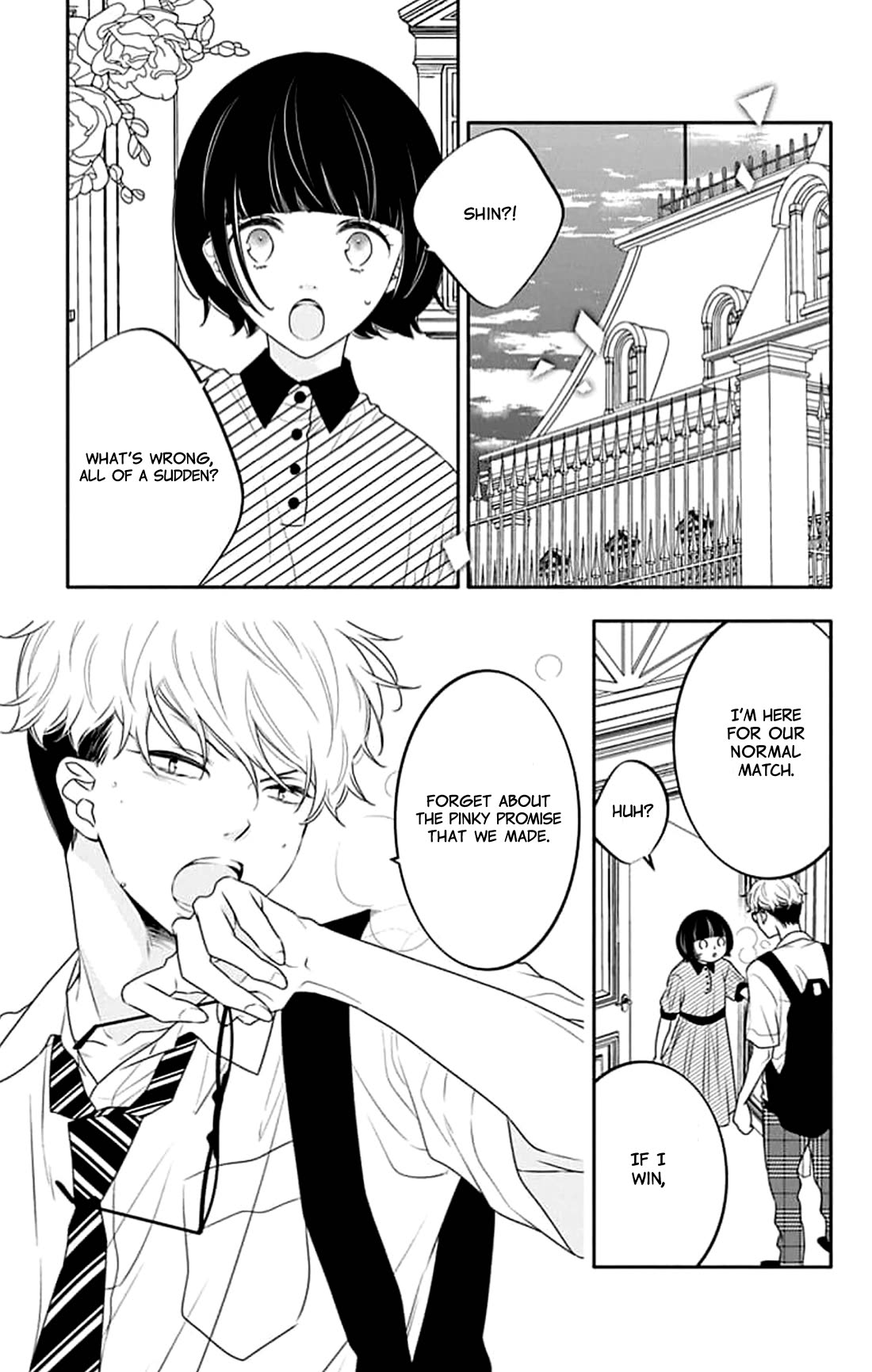 Koi ni Mudaguchi Chapter 41 page 22 - Chapter 41: A thousand needles per second.