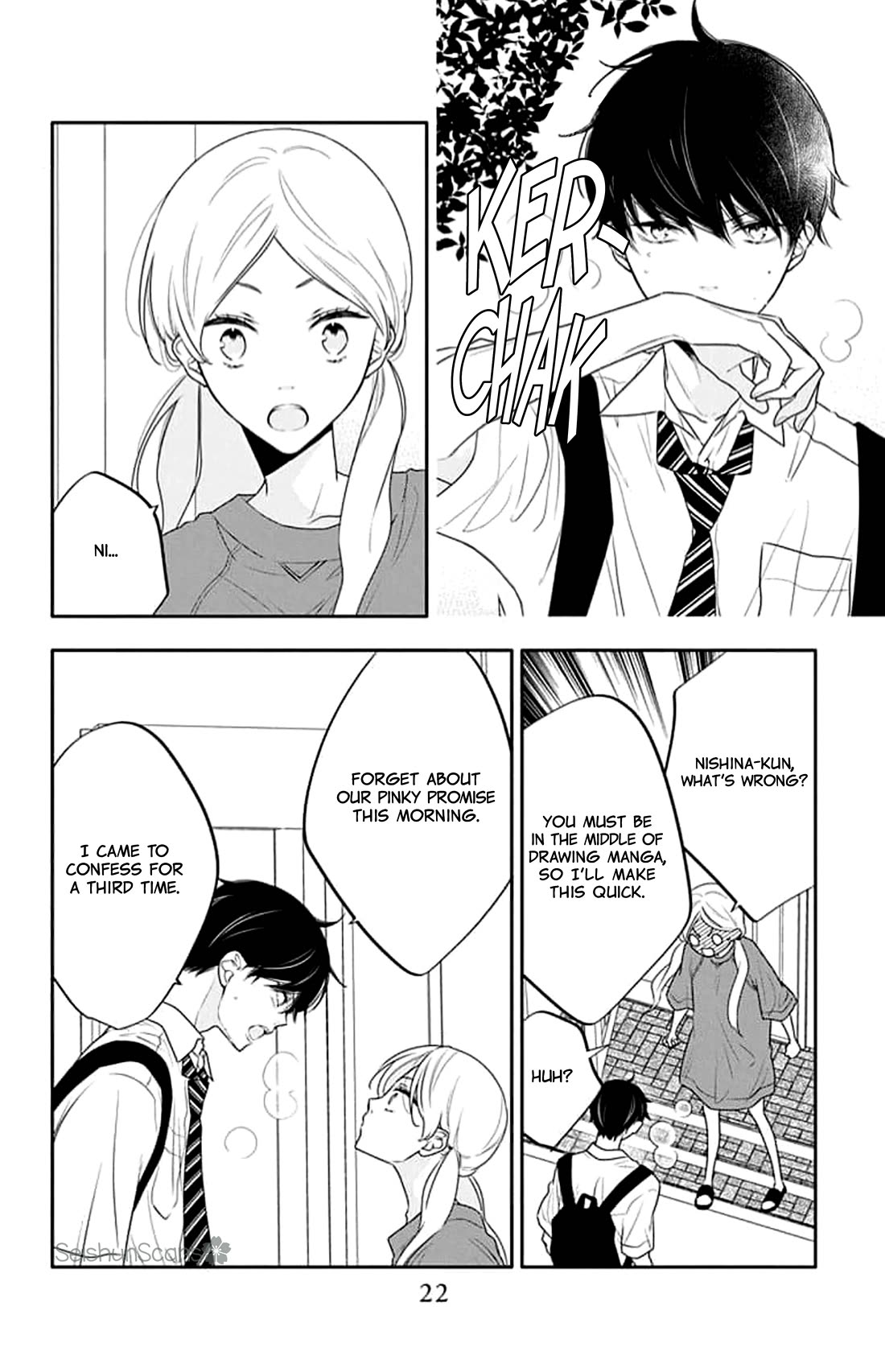 Koi ni Mudaguchi Chapter 41 page 23 - Chapter 41: A thousand needles per second.