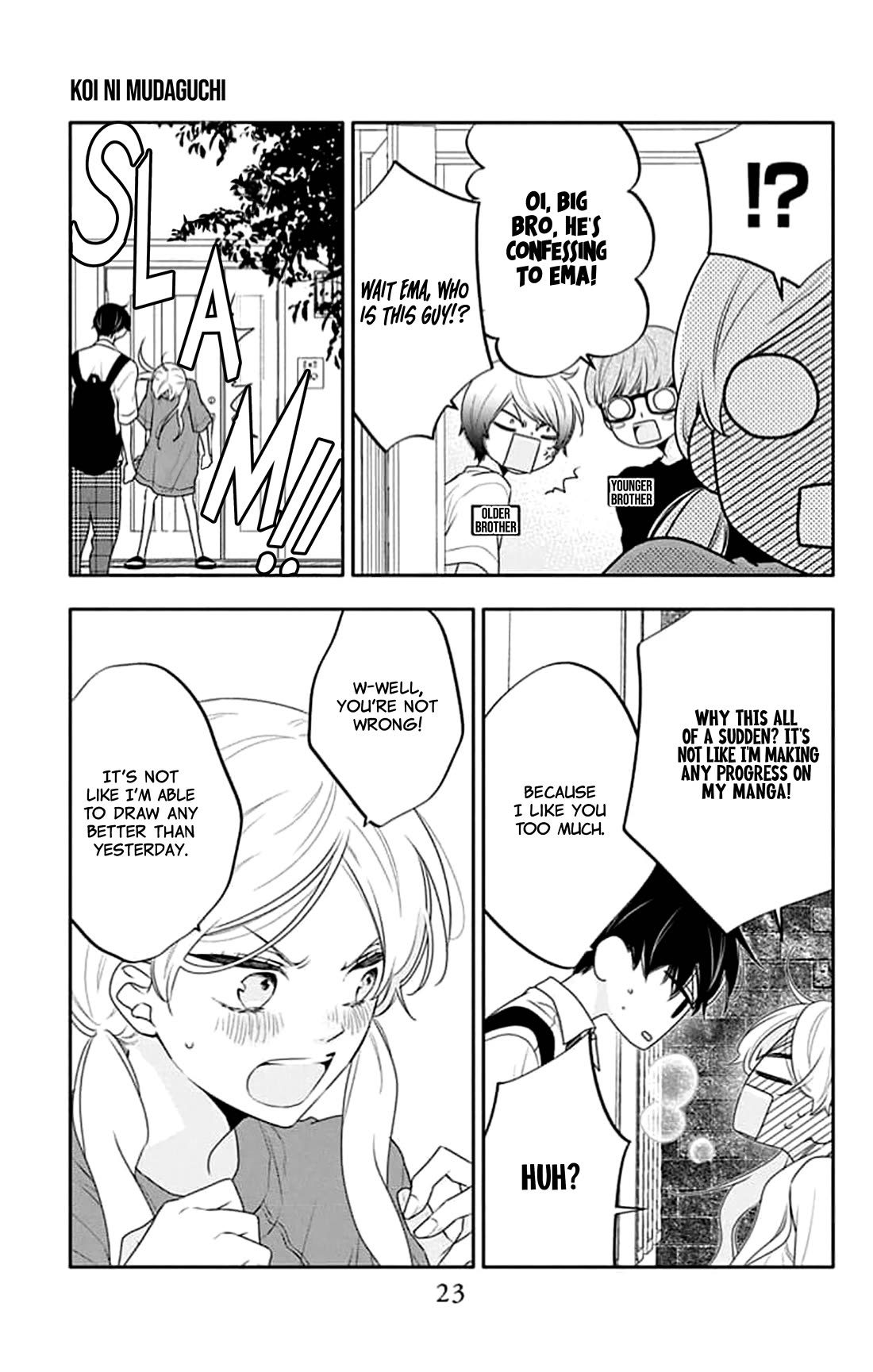 Koi ni Mudaguchi Chapter 41 page 24 - Chapter 41: A thousand needles per second.