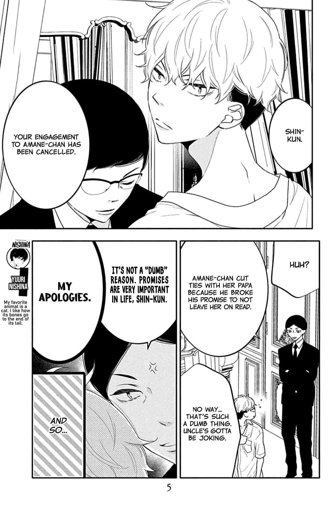 Koi ni Mudaguchi Chapter 41 page 6 - Chapter 41: A thousand needles per second.