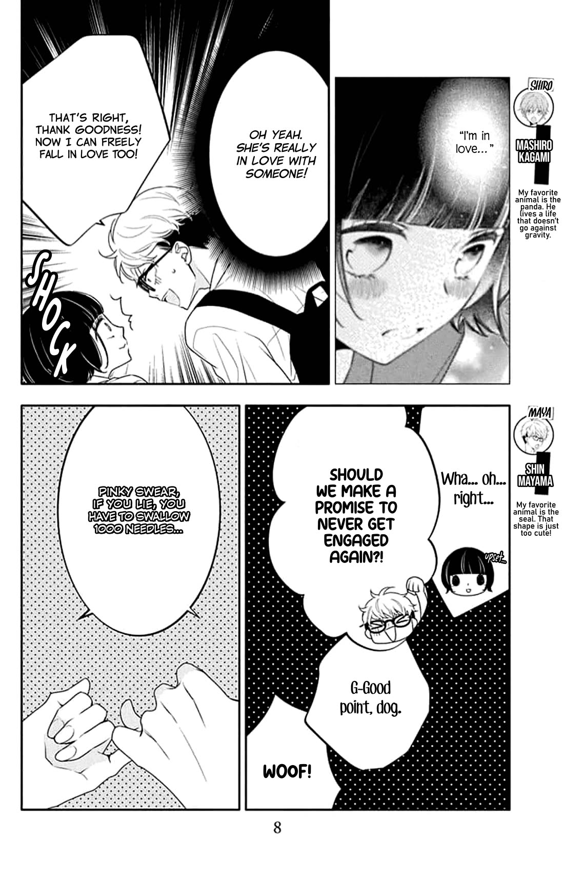 Koi ni Mudaguchi Chapter 41 page 9 - Chapter 41: A thousand needles per second.