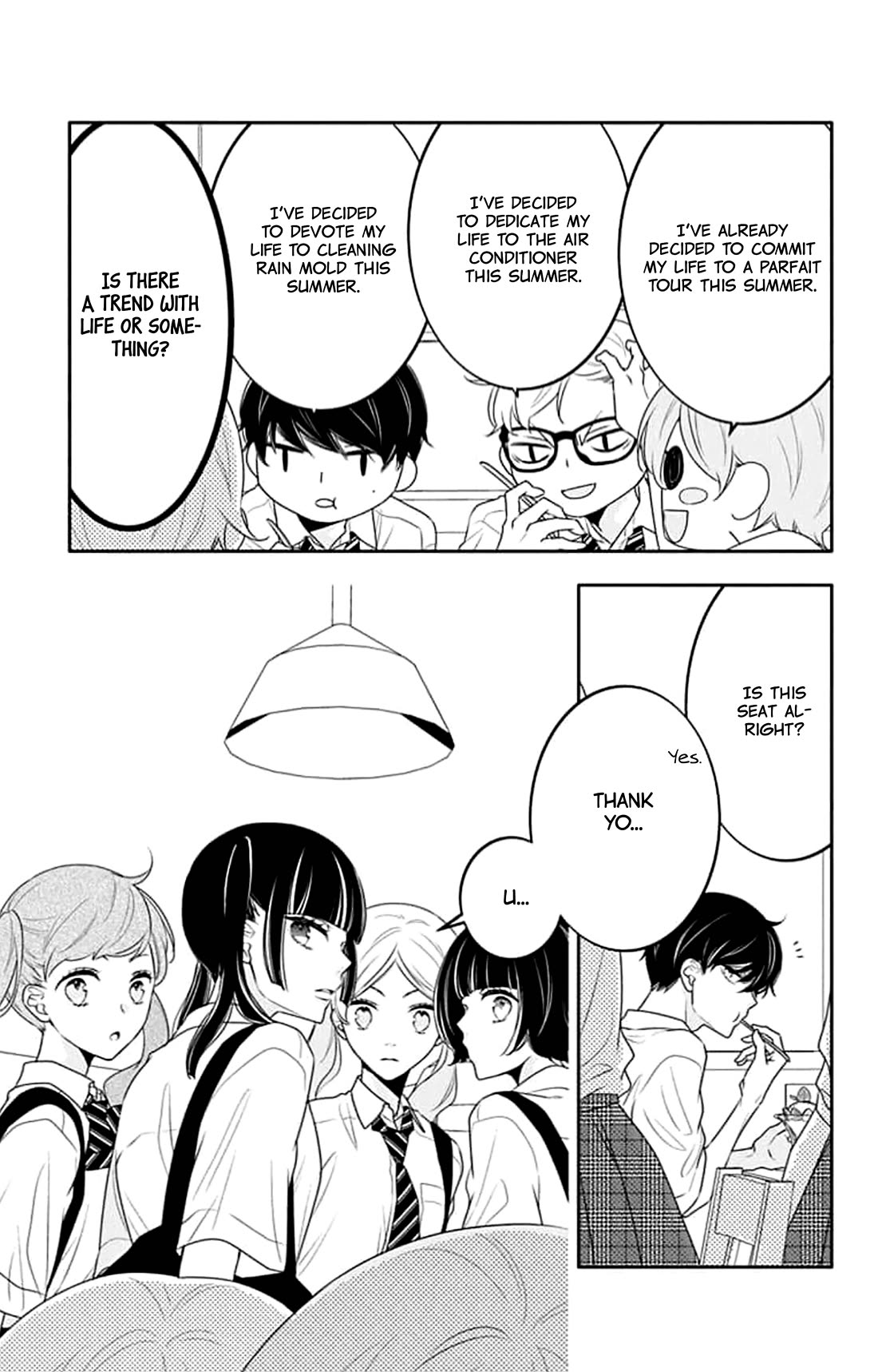 Koi ni Mudaguchi Chapter 42 page 13 - Chapter 42: Kiss and diamond.