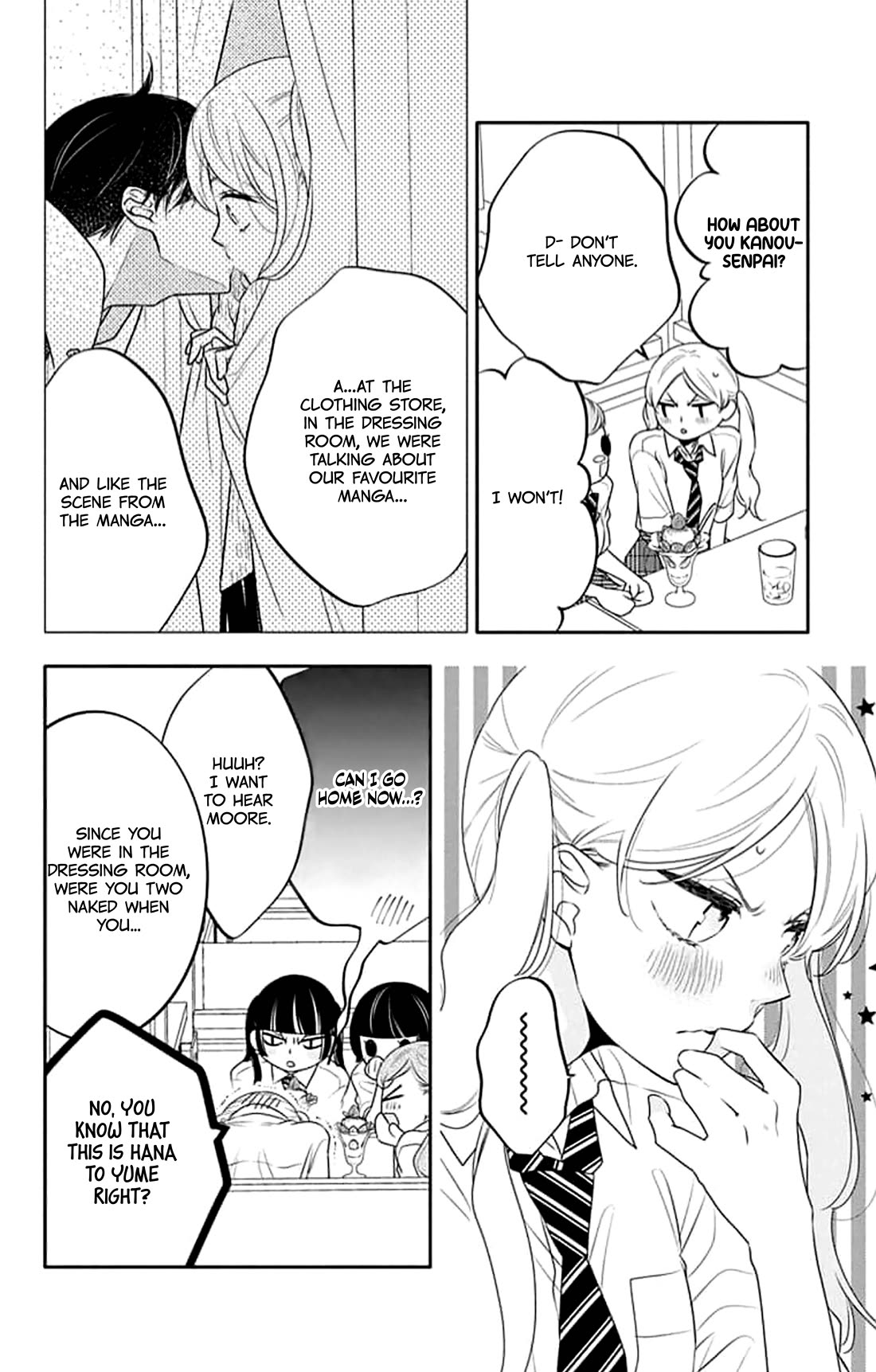 Koi ni Mudaguchi Chapter 42 page 18 - Chapter 42: Kiss and diamond.