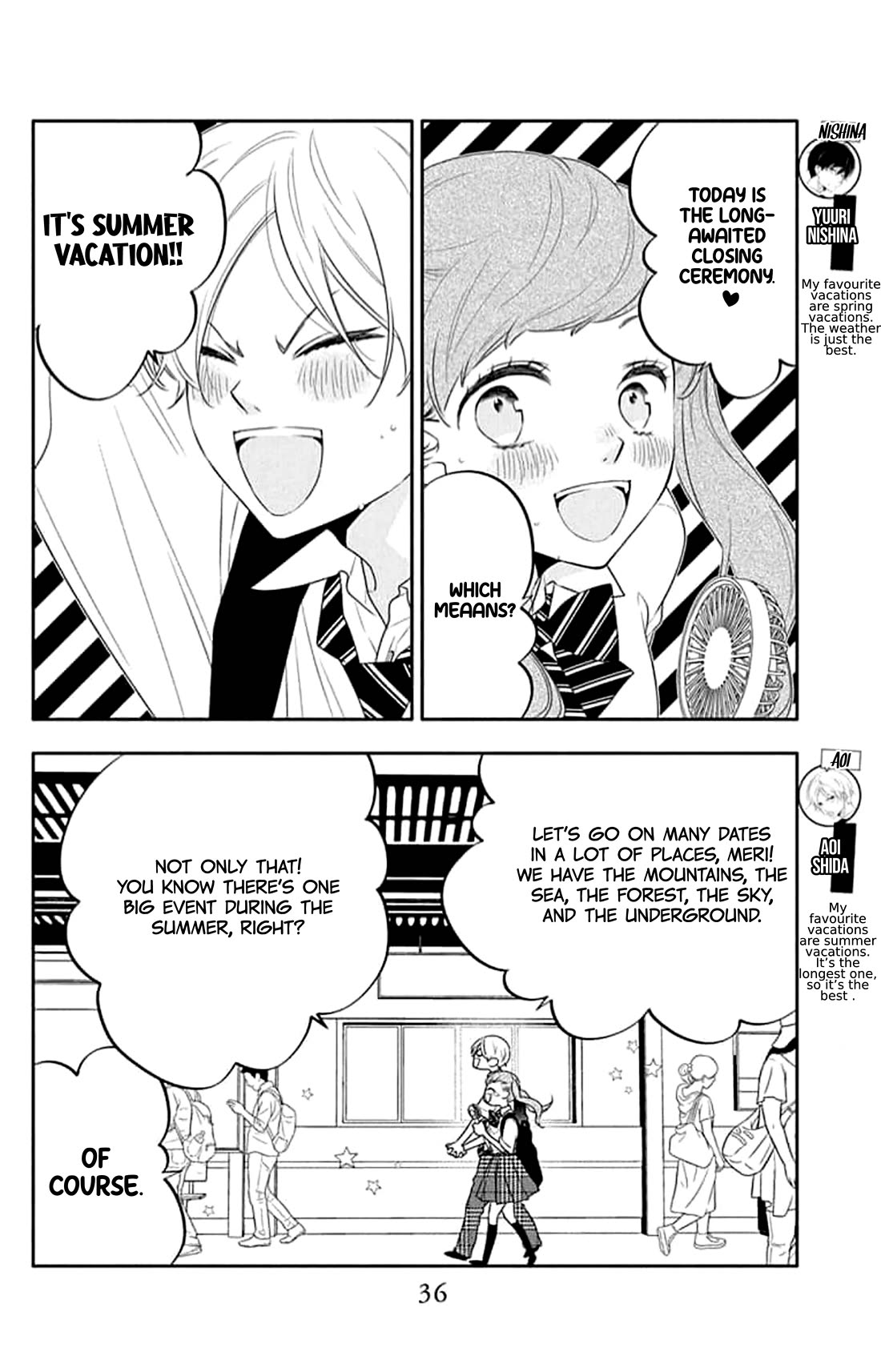 Koi ni Mudaguchi Chapter 42 page 2 - Chapter 42: Kiss and diamond.