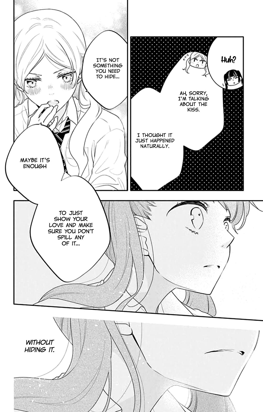Koi ni Mudaguchi Chapter 42 page 22 - Chapter 42: Kiss and diamond.