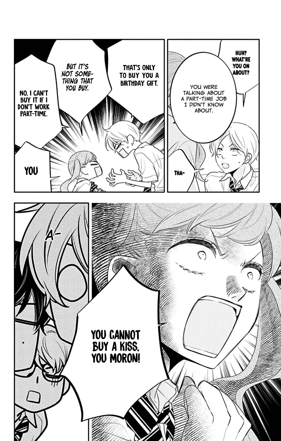 Koi ni Mudaguchi Chapter 42 page 24 - Chapter 42: Kiss and diamond.